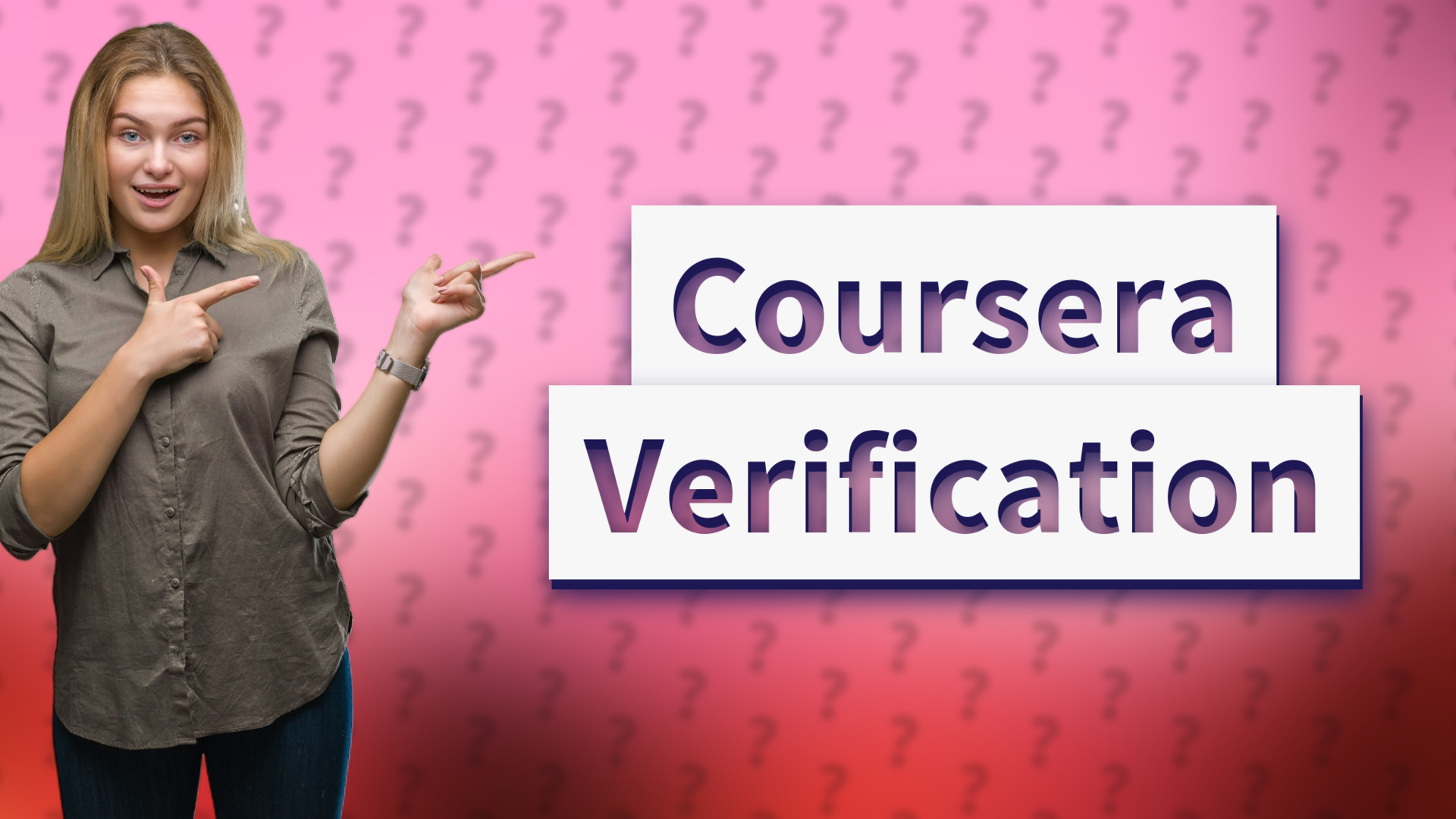 Coursera Verification