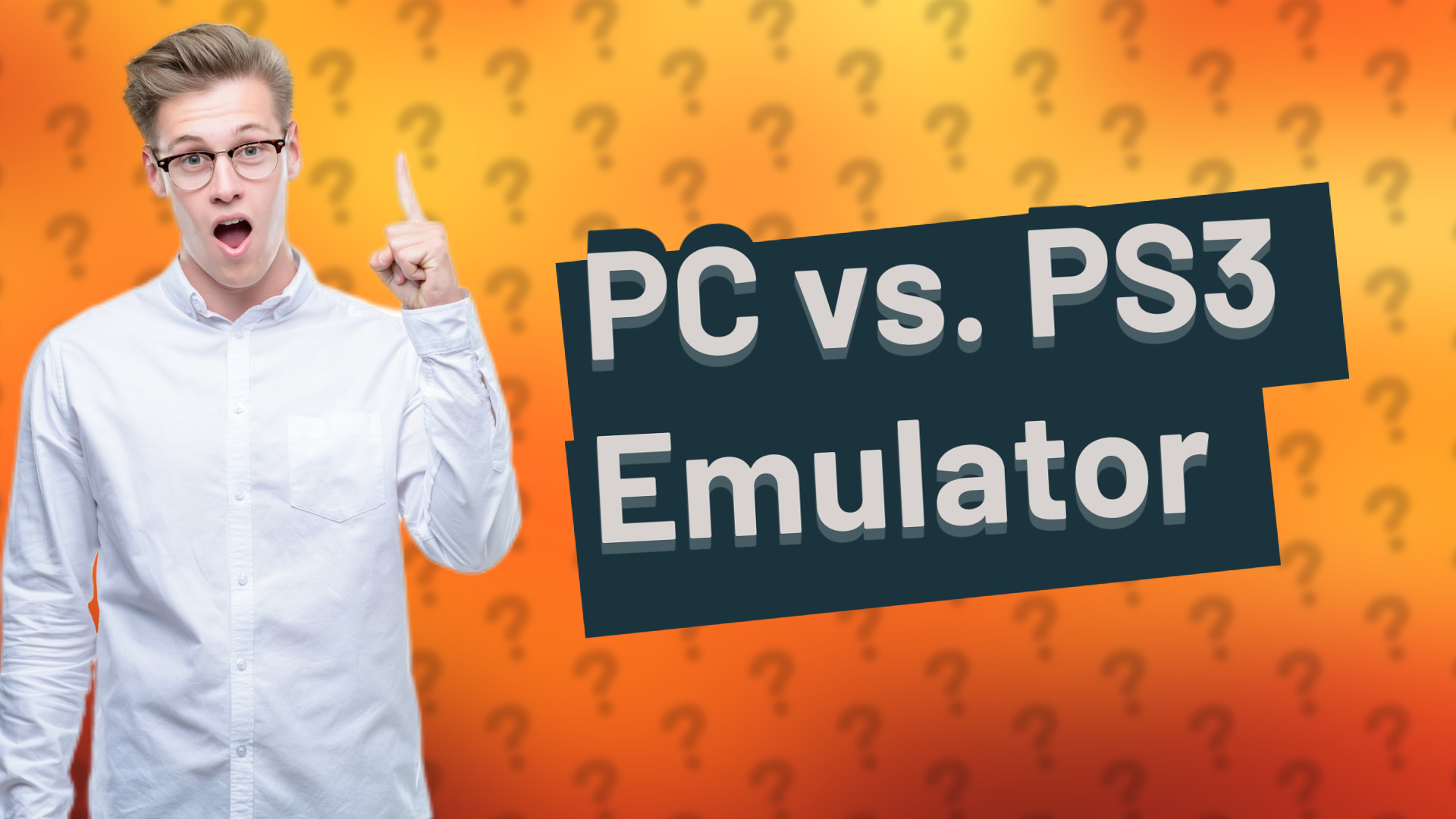 PC vs. PS3 Emulator