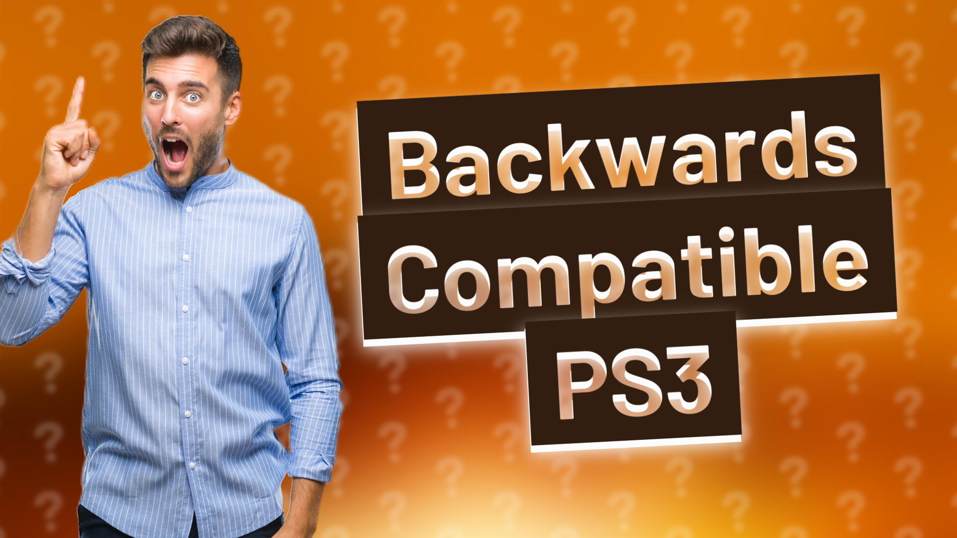 Backwards Compatible PS3