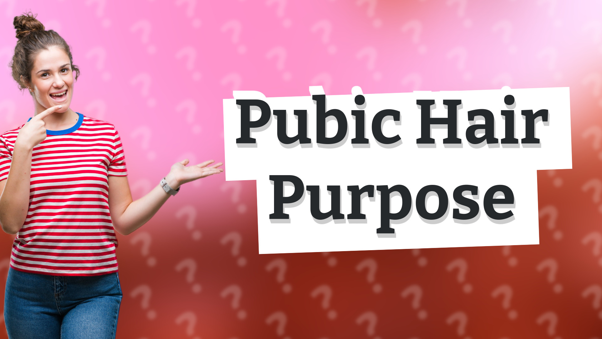 Pubic Hair Purpose