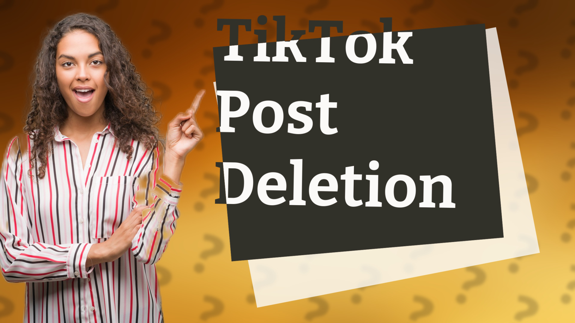 TikTok Post Deletion