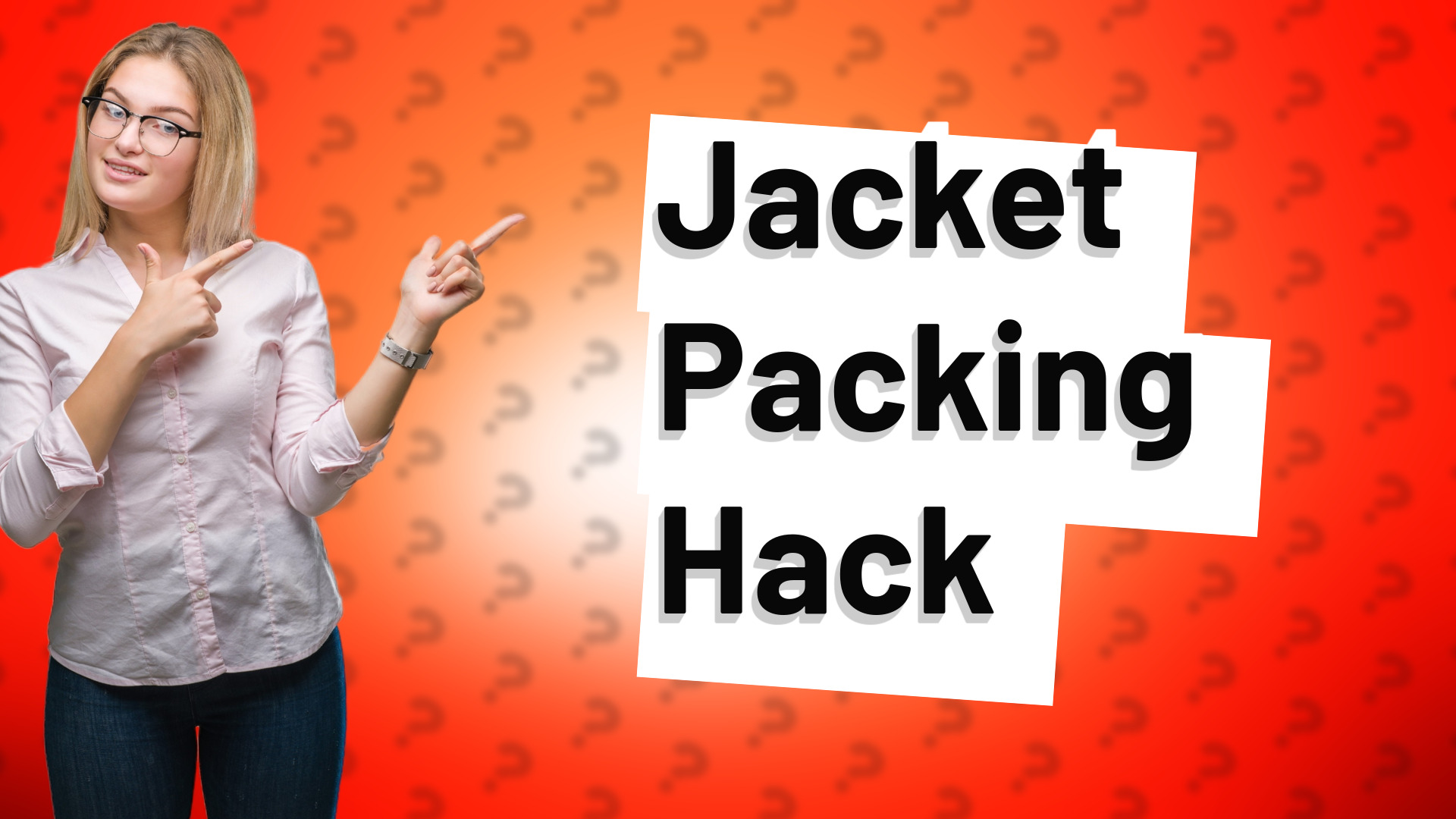 Jacket Packing Hack