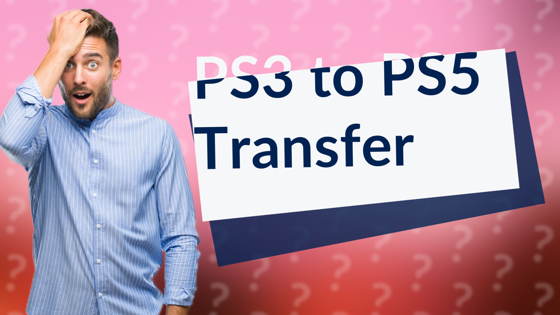 PS3 to PS5 Transfer