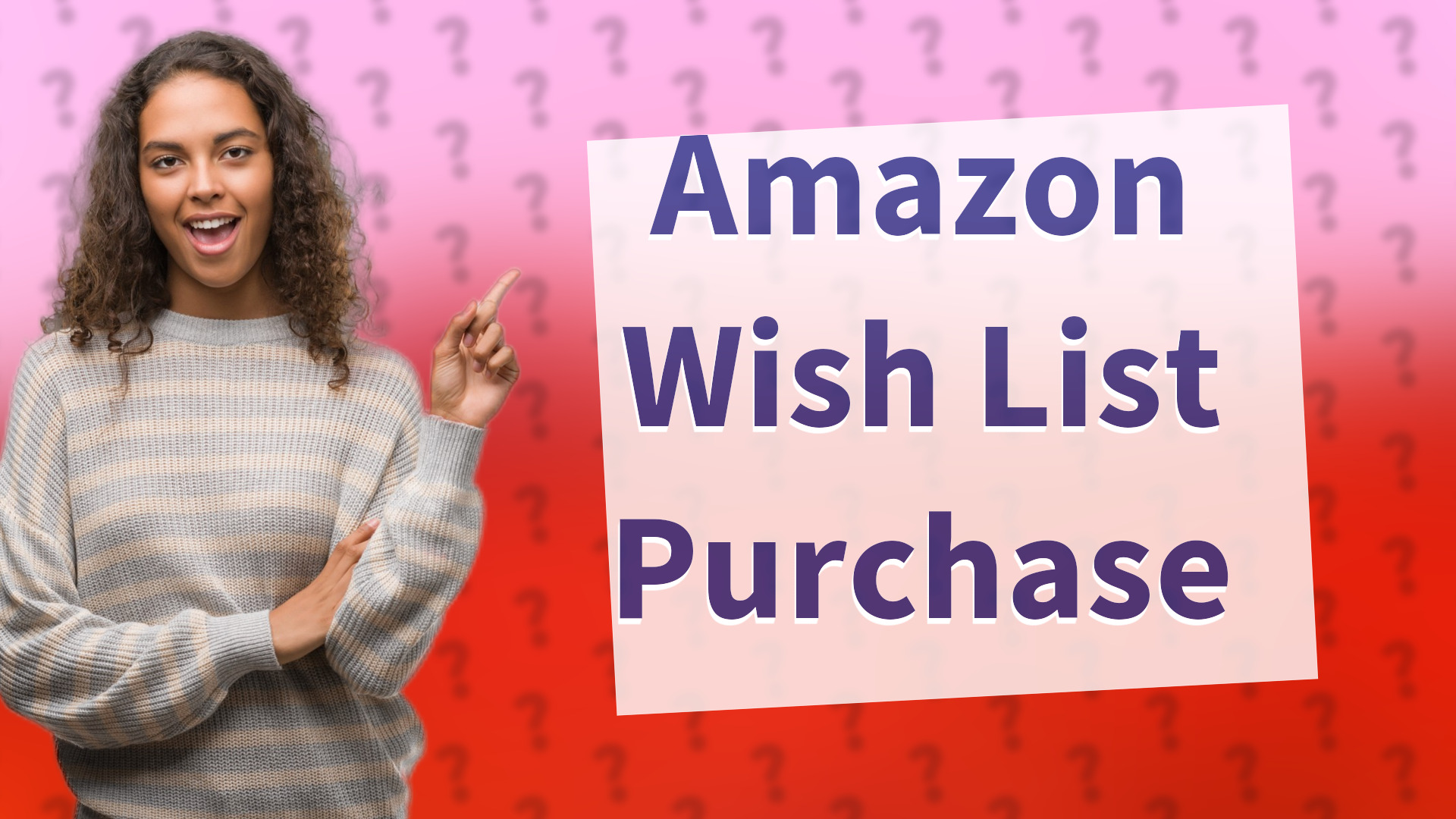 Amazon Wish List Purchase