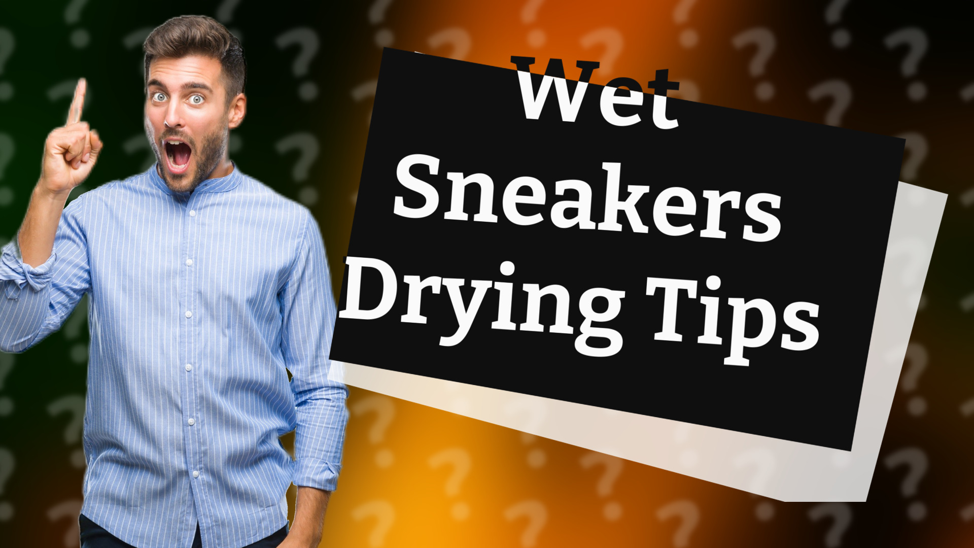 Wet Sneakers Drying Tips