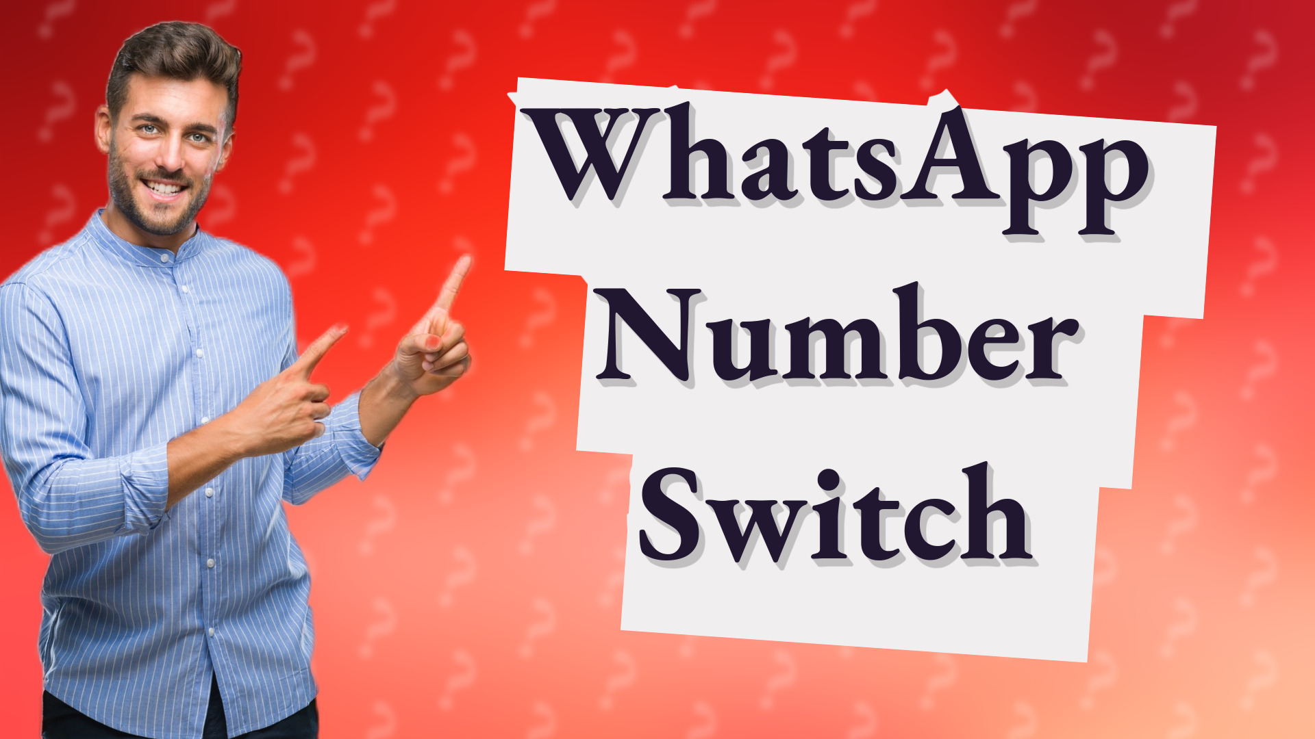 WhatsApp Number Switch