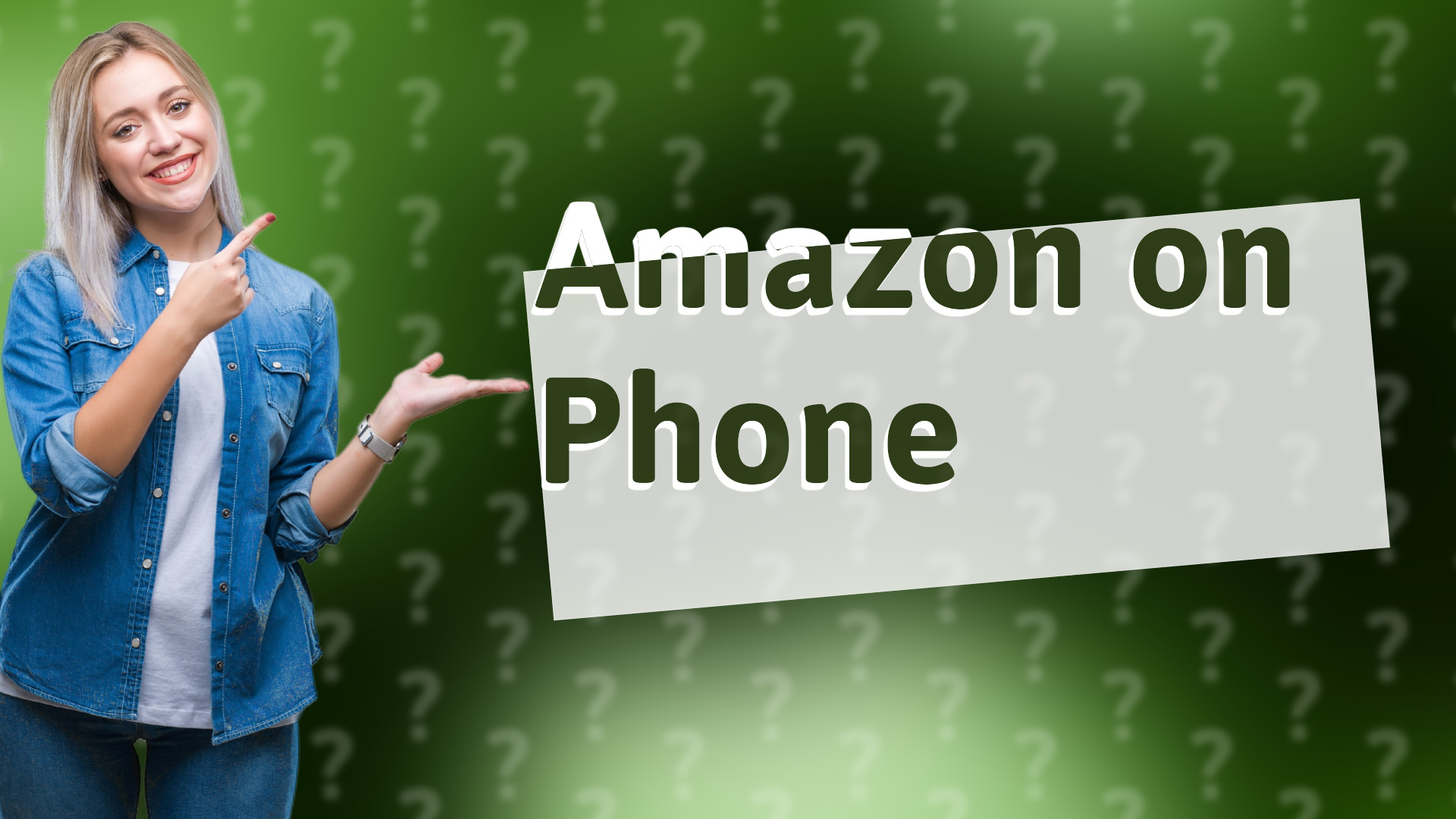 Amazon on Phone