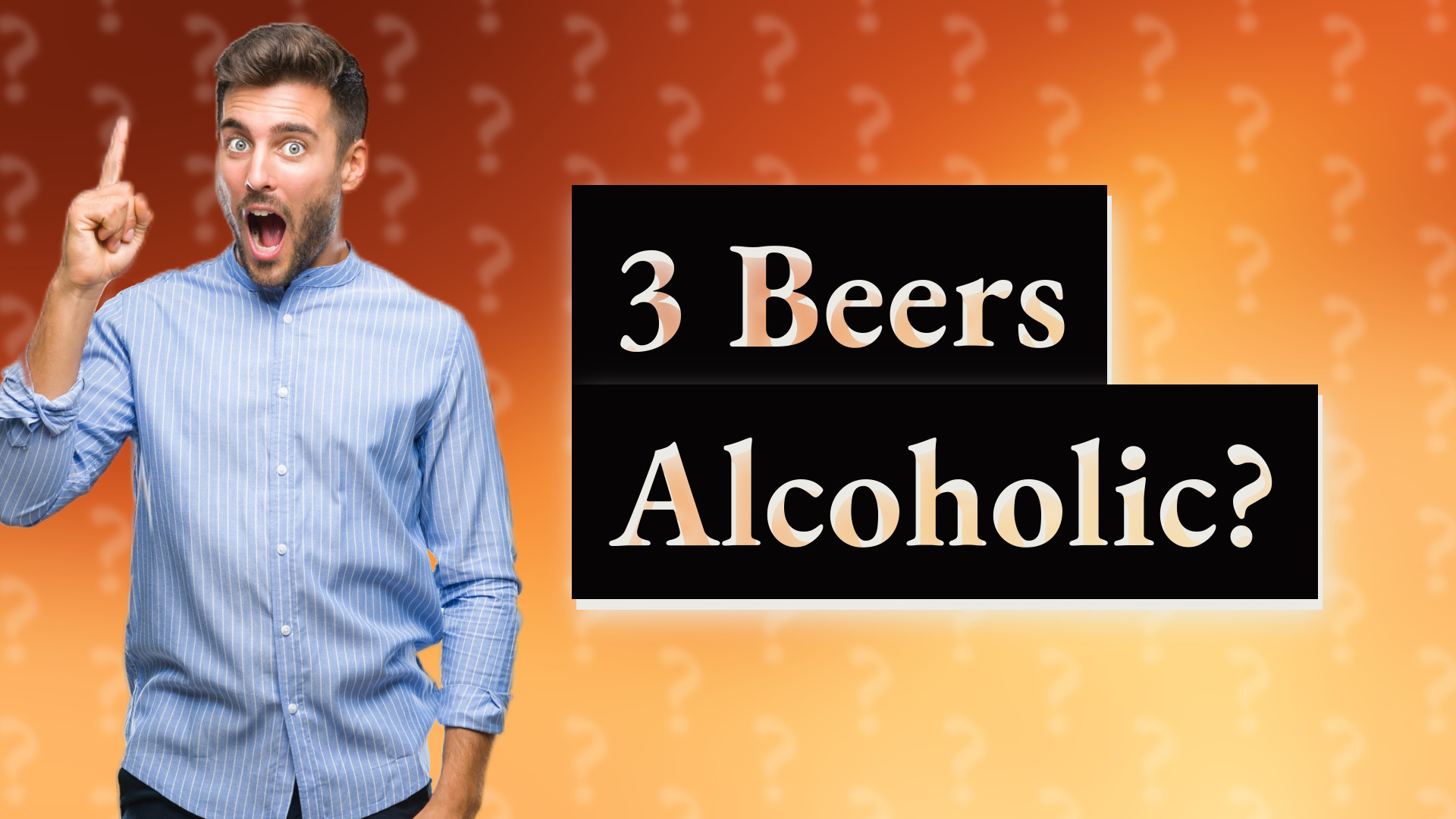 3 Beers Alcoholic?