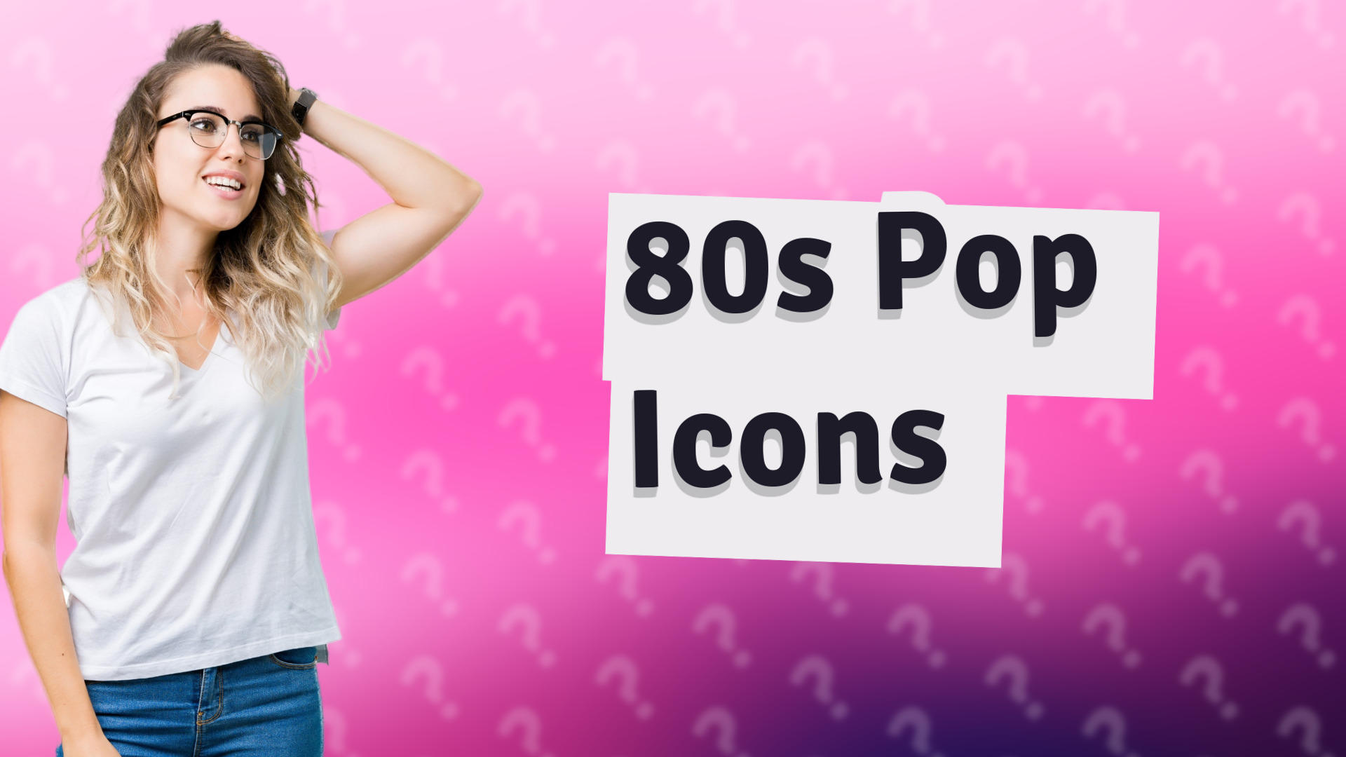 80s Pop Icons