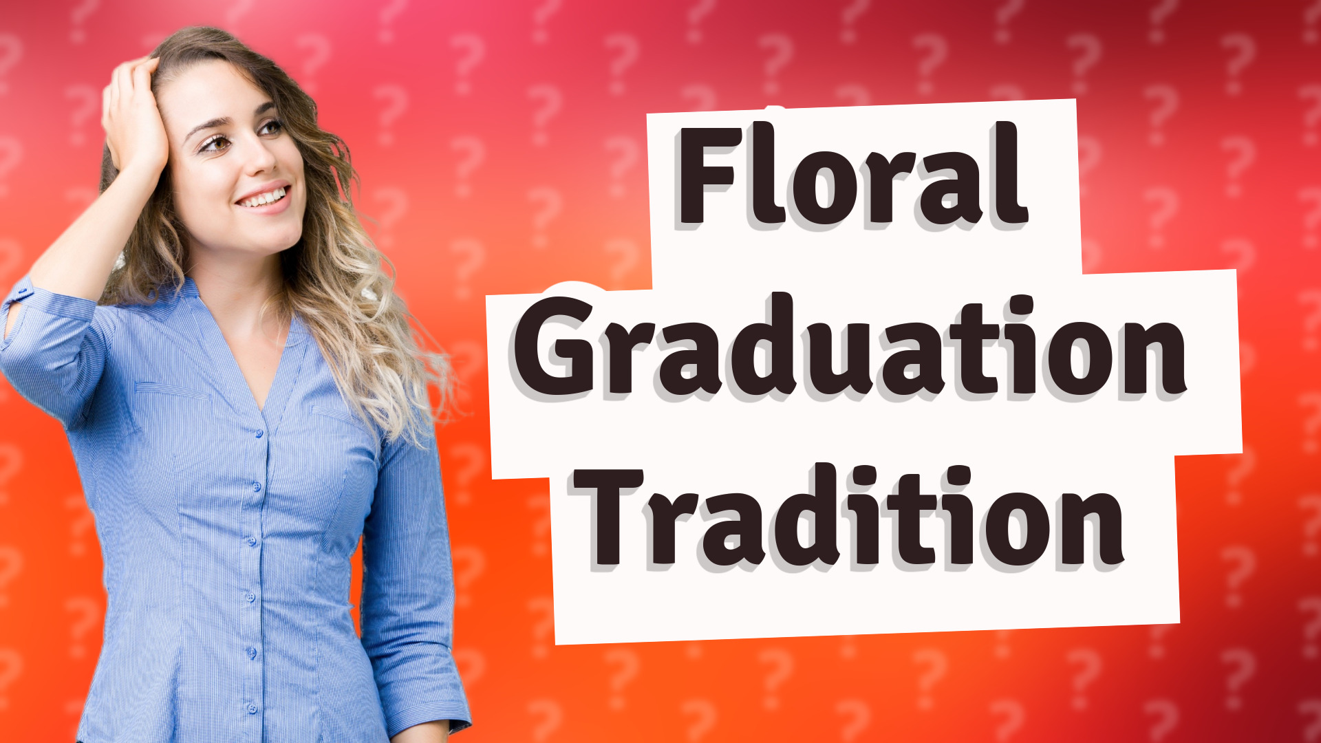 Floral Graduation Tradition