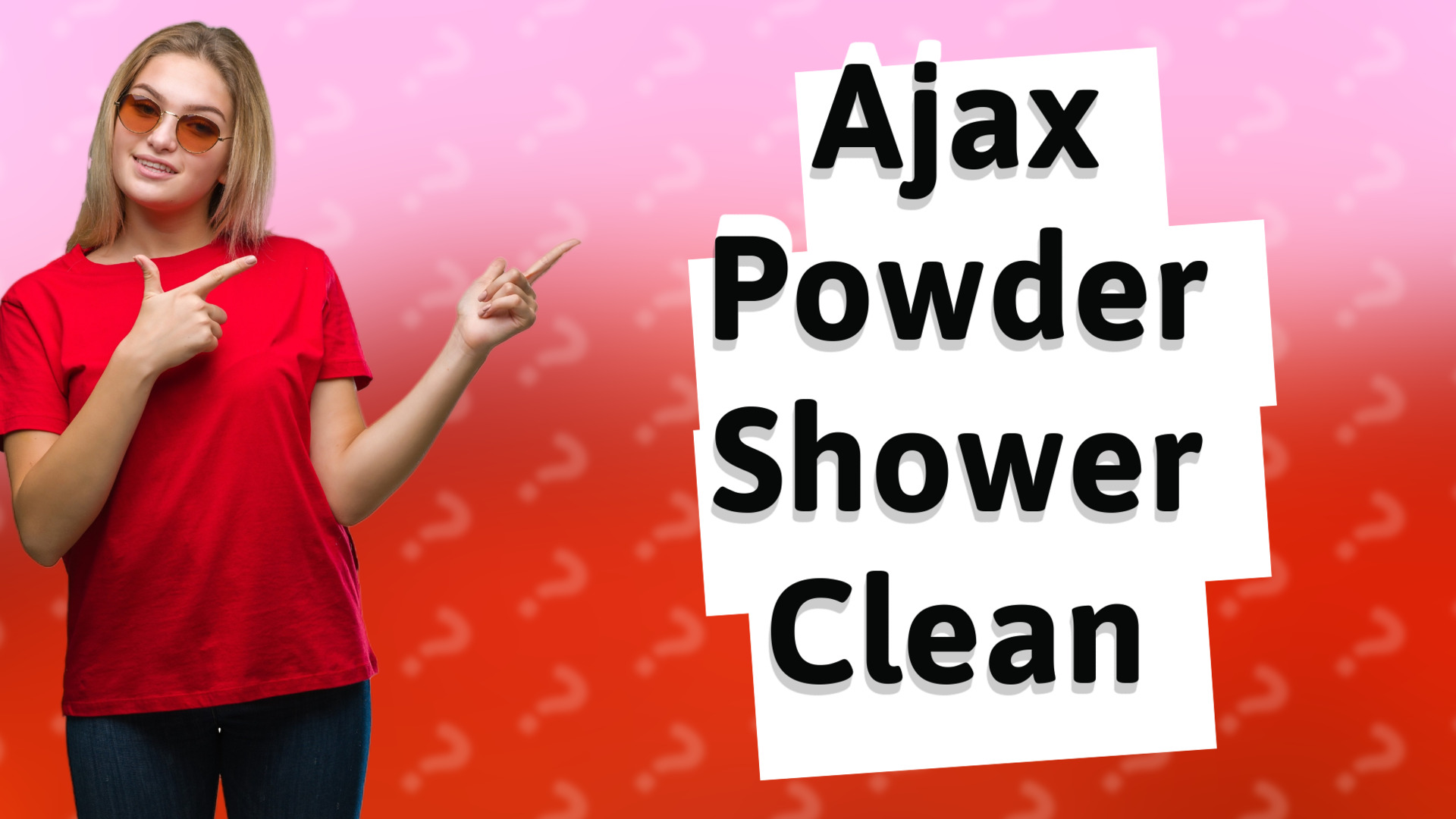 Ajax Powder Shower Clean