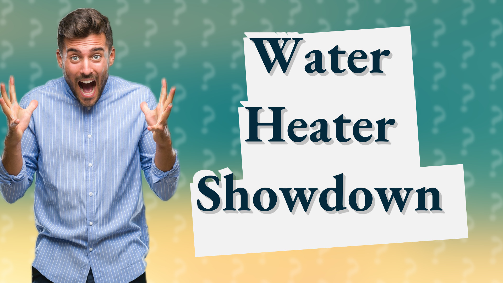 Water Heater Showdown
