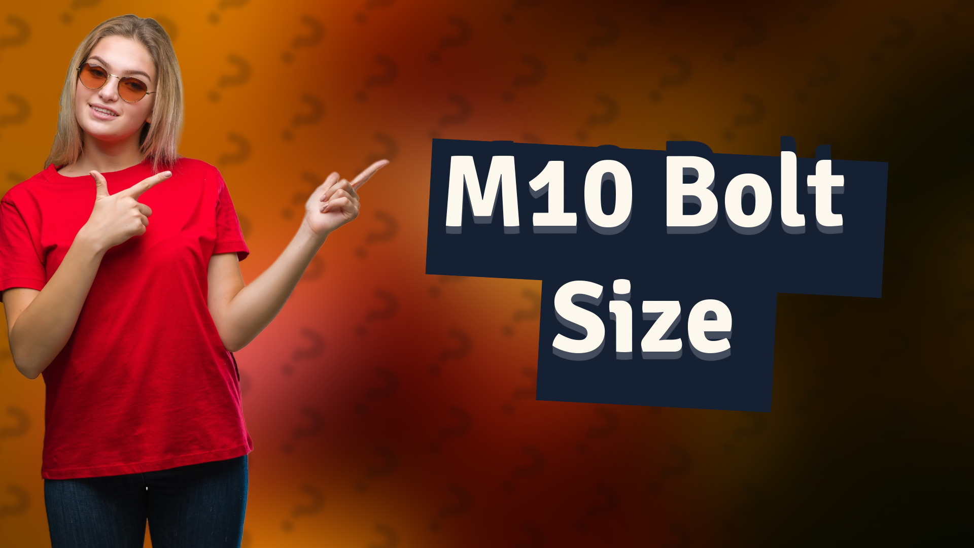 M10 Bolt Size