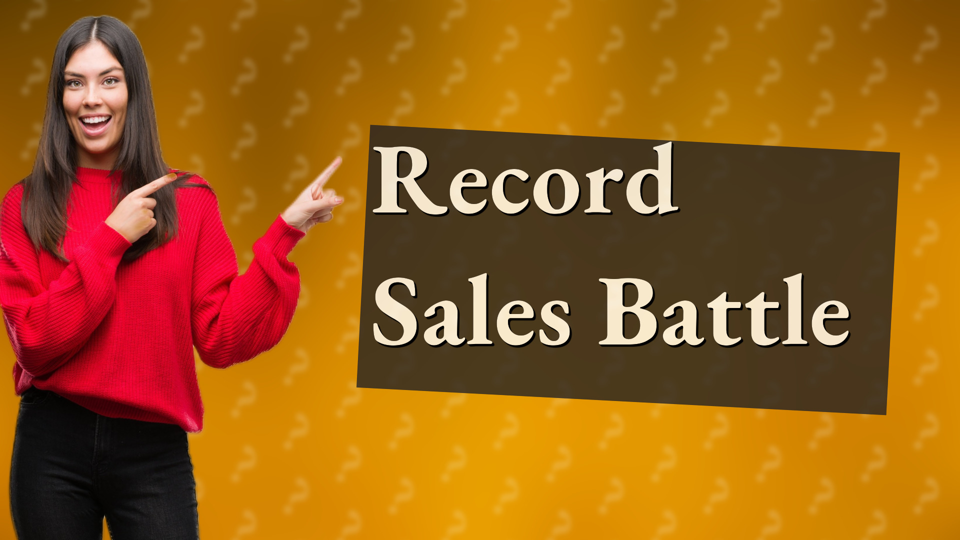 Record Sales Battle
