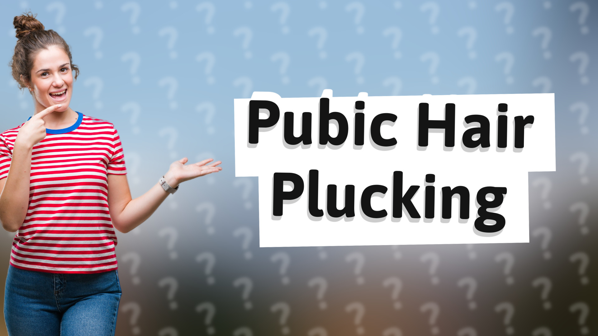 Pubic Hair Plucking