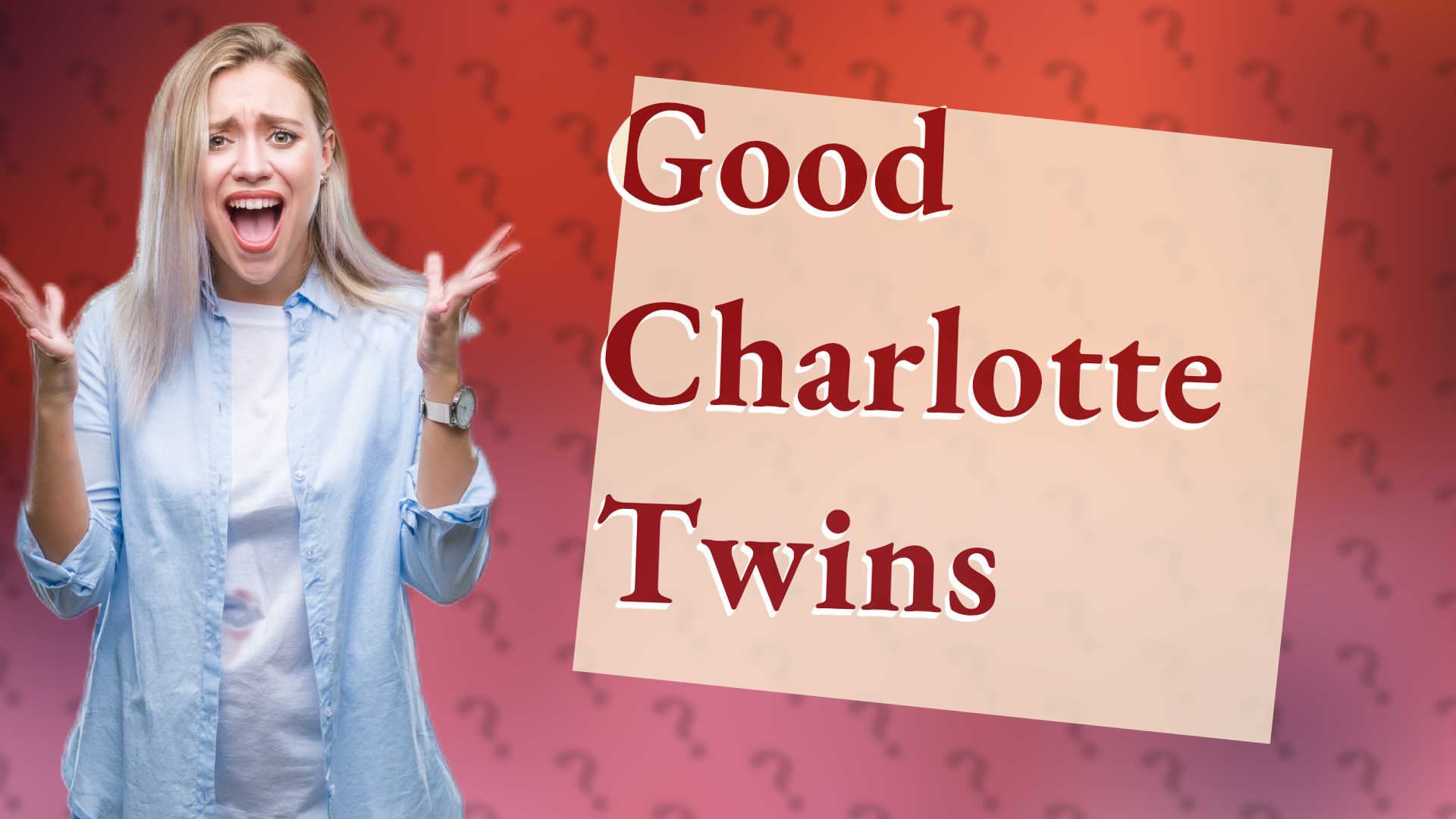 Good Charlotte Twins