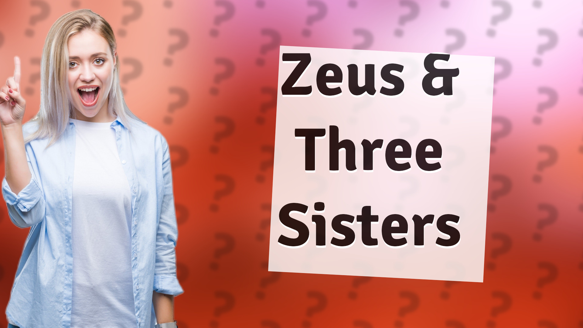 Zeus & Three Sisters