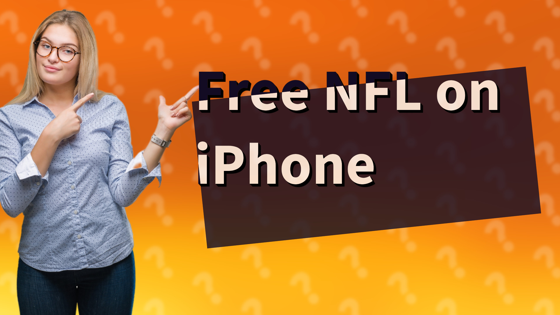 Free NFL on iPhone