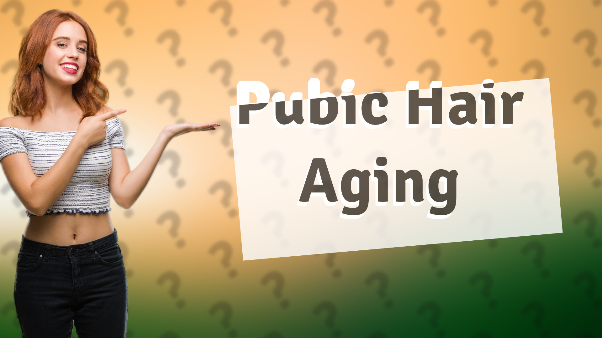 Pubic Hair Aging