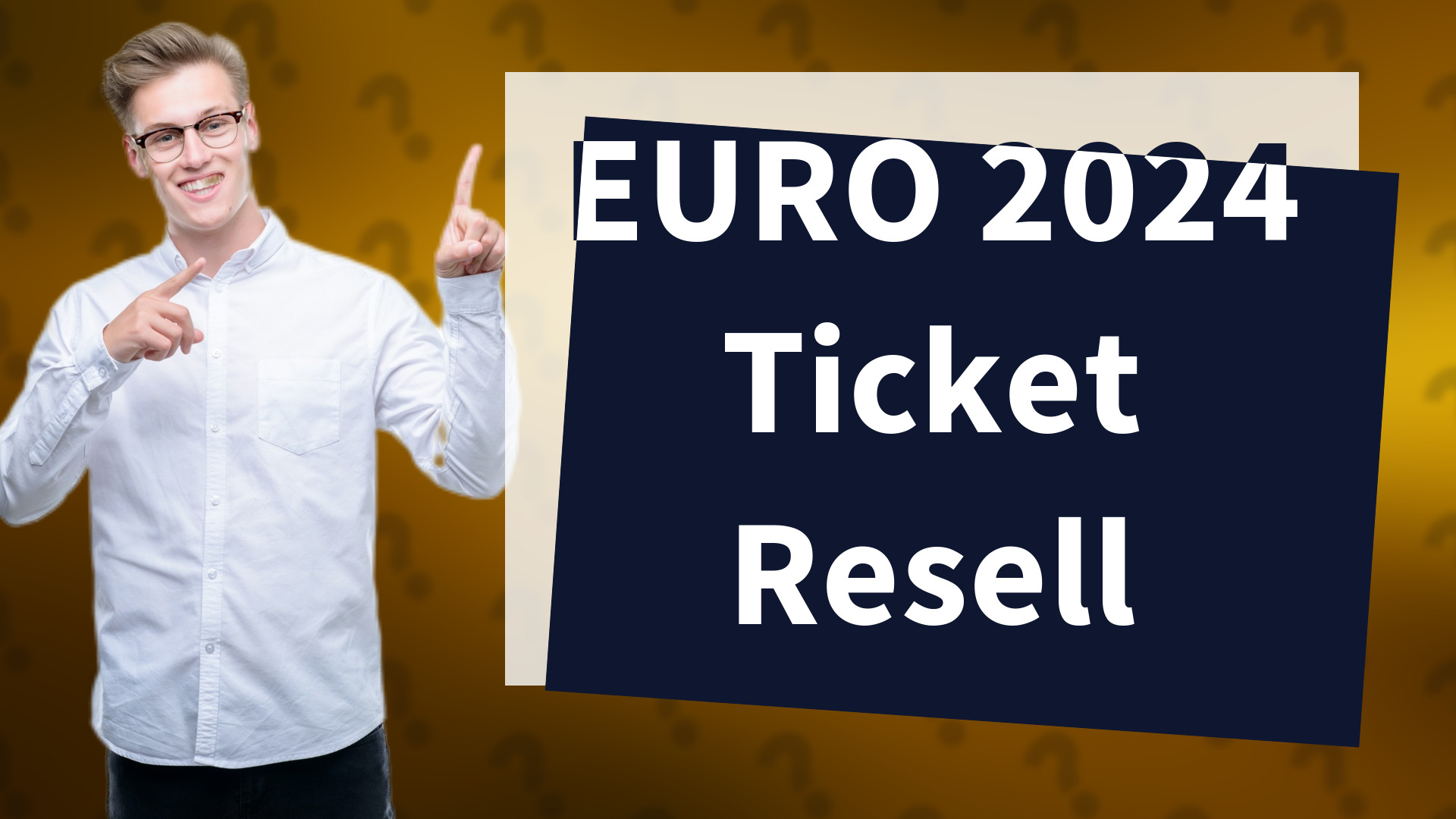 EURO 2024 Ticket Resell
