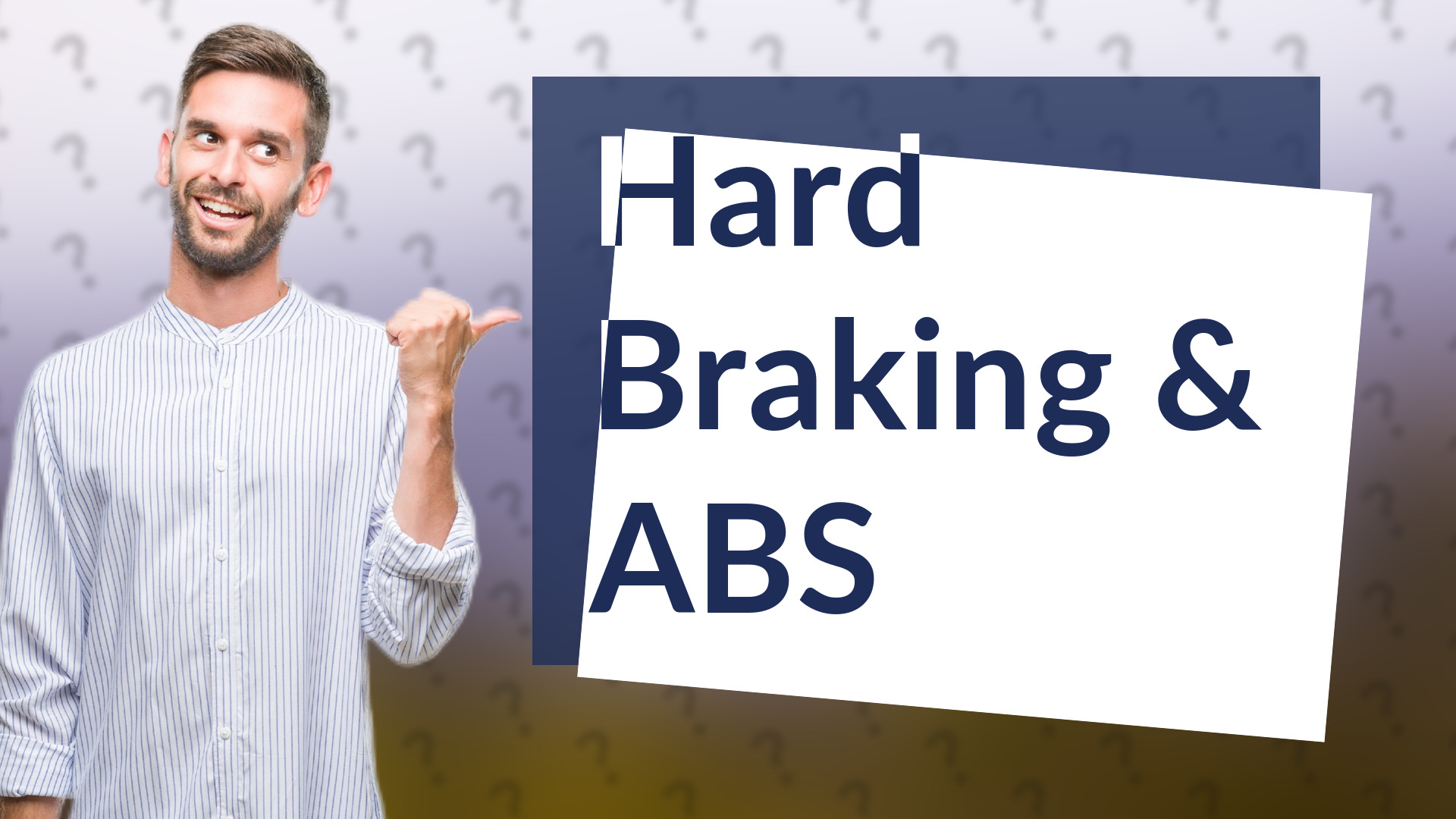 Hard Braking & ABS