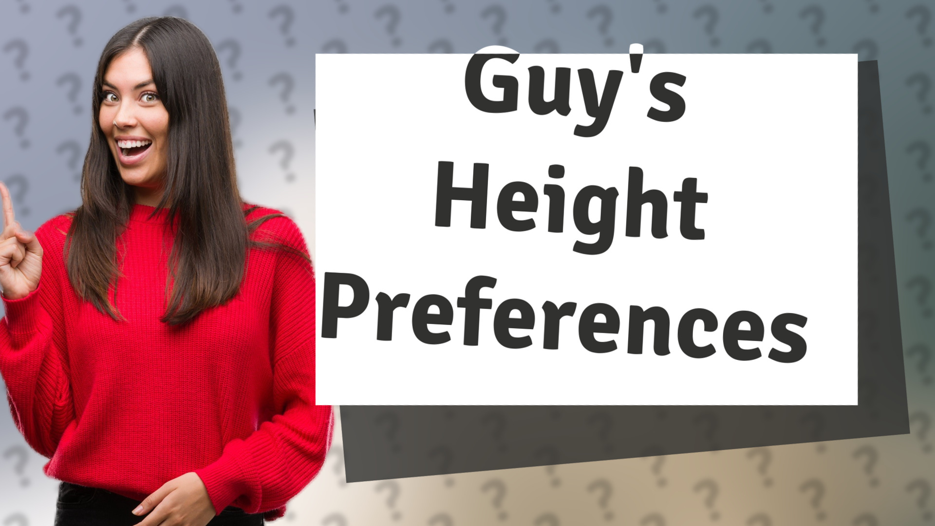 Guy's Height Preferences