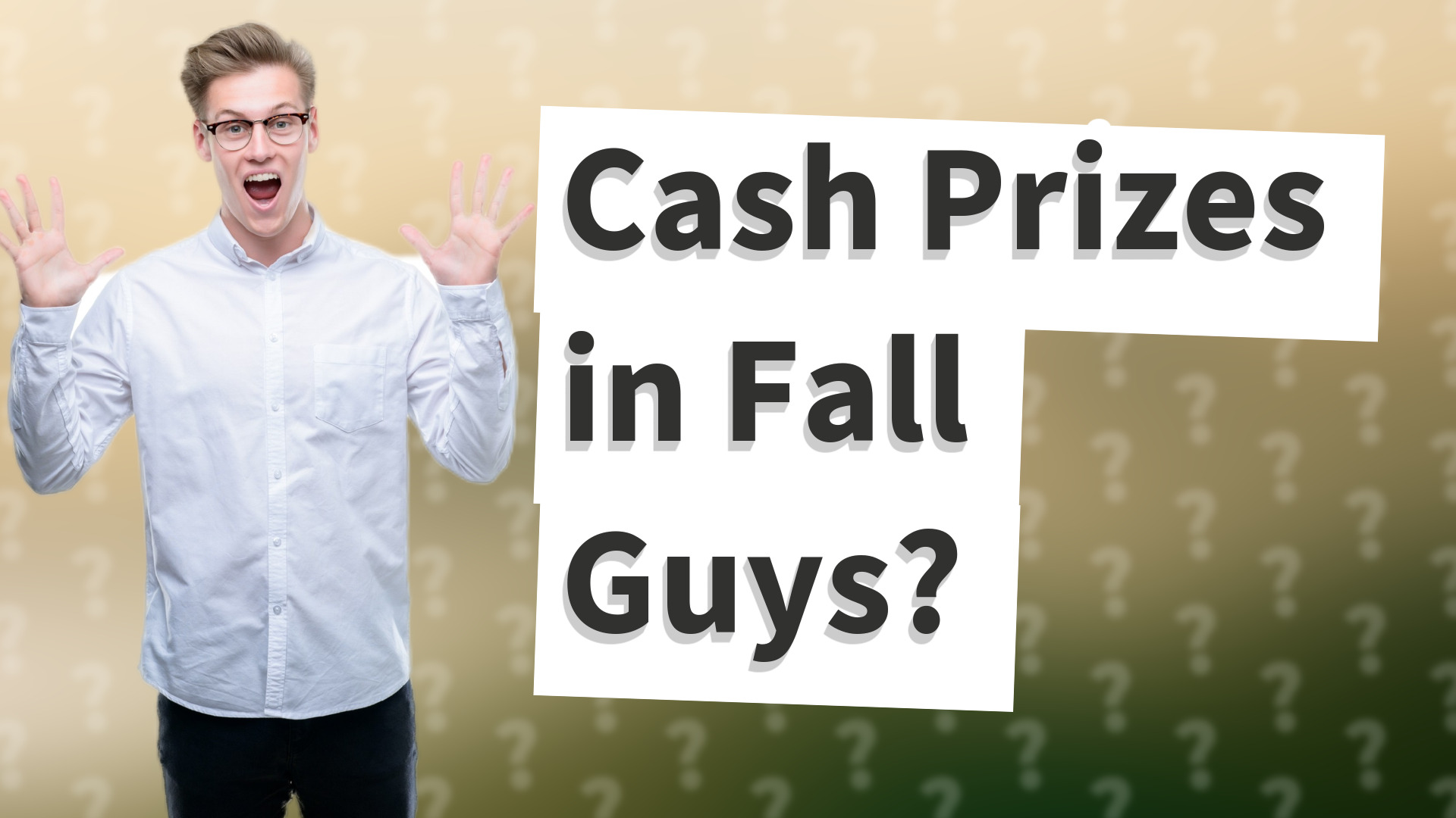 Cash Prizes in Fall Guys?