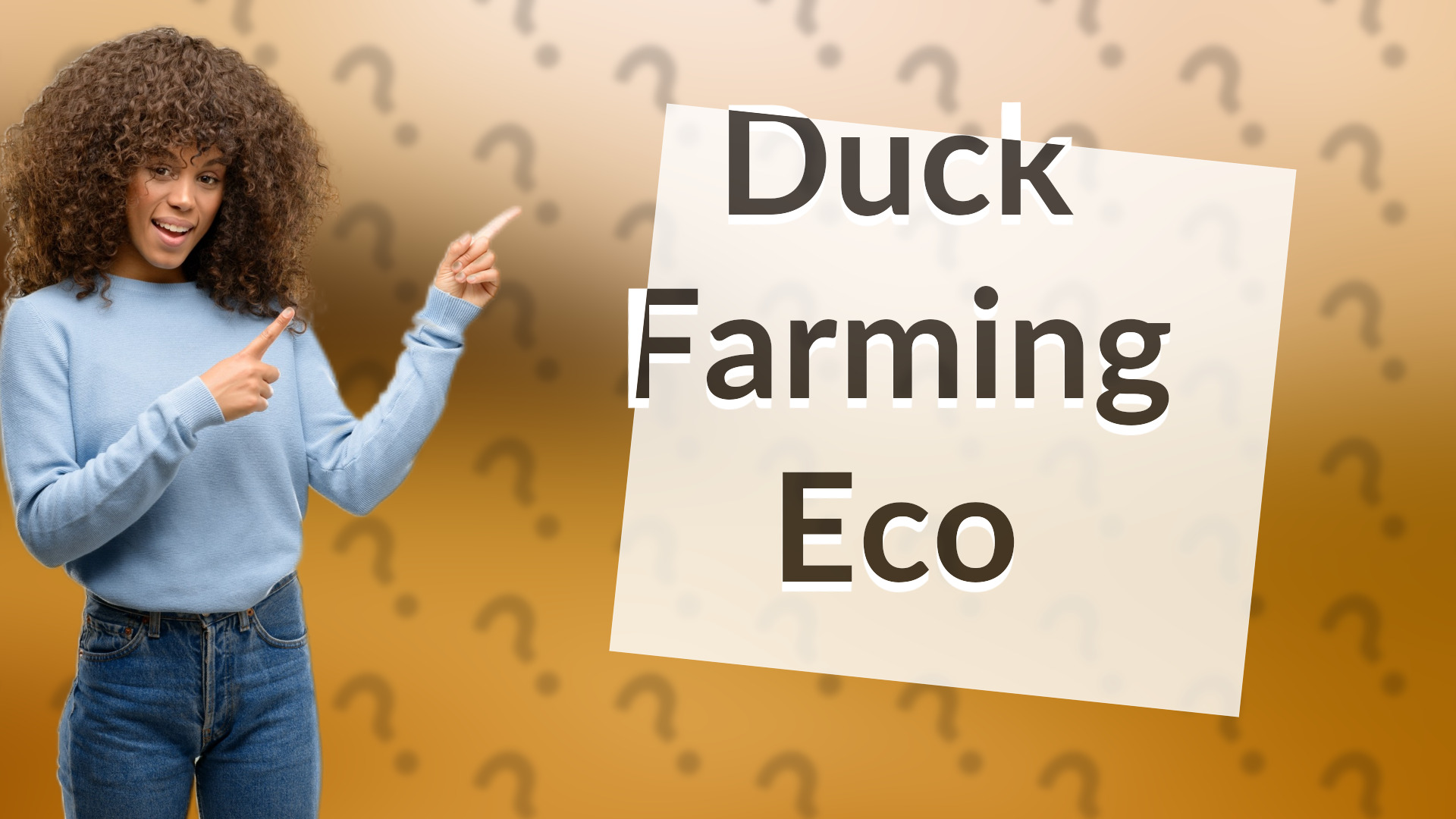 Duck Farming Eco