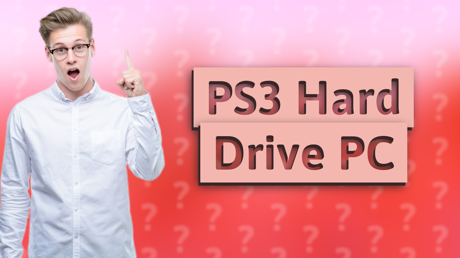 PS3 Hard Drive PC