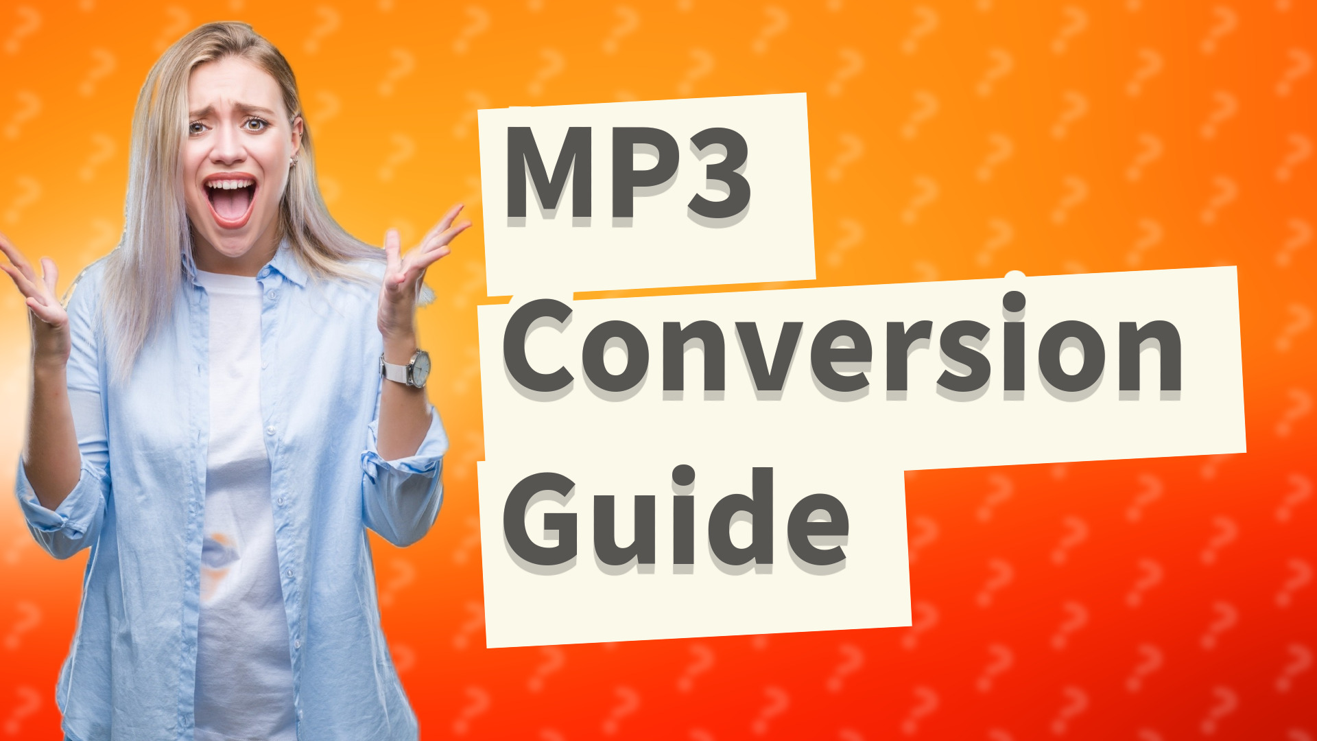 MP3 Conversion Guide