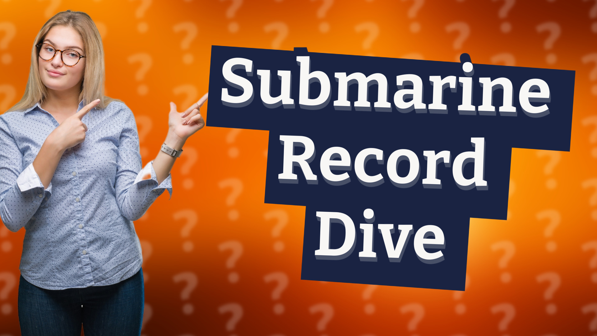 Submarine Record Dive