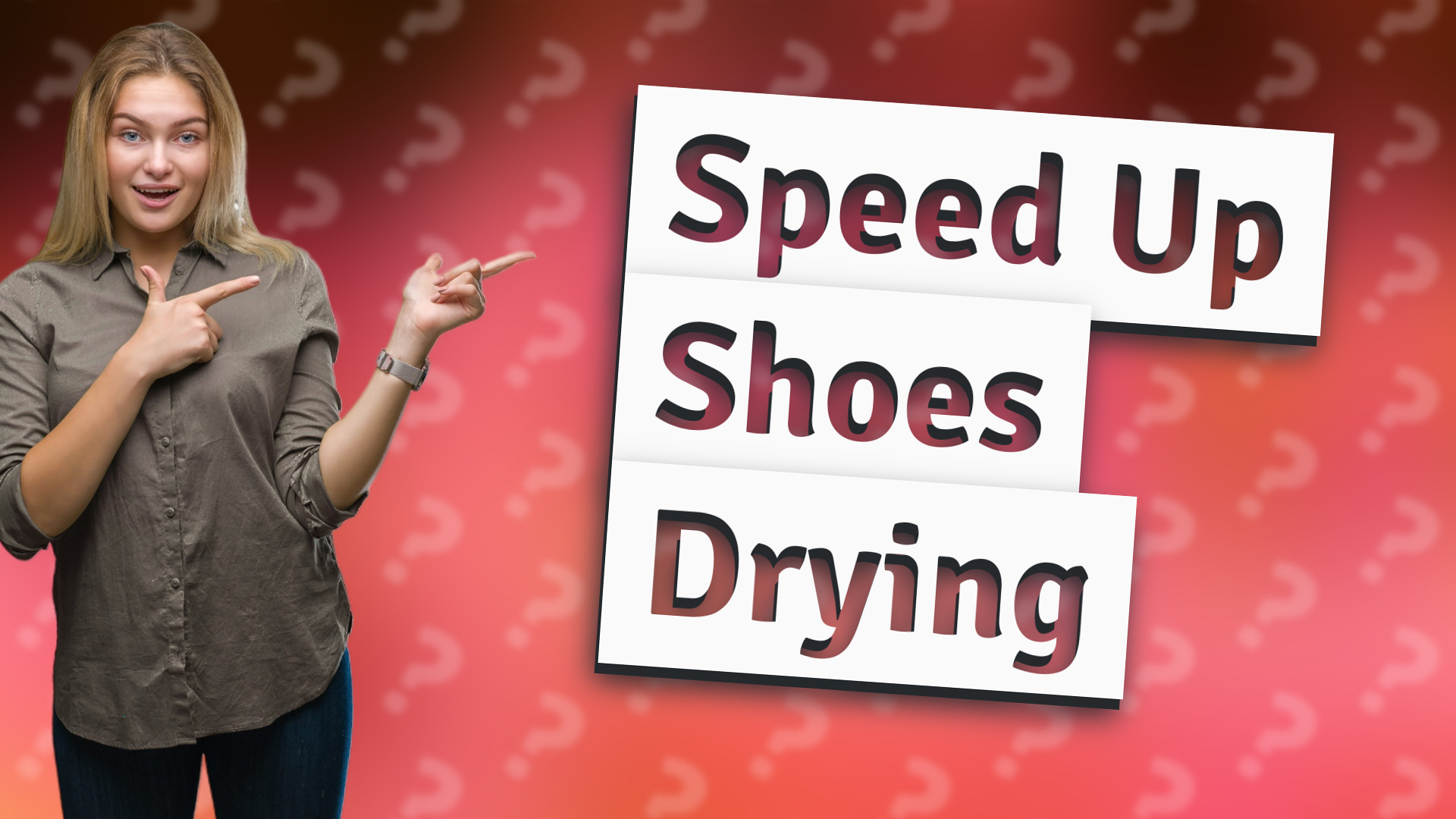 Speed Up Shoes Drying