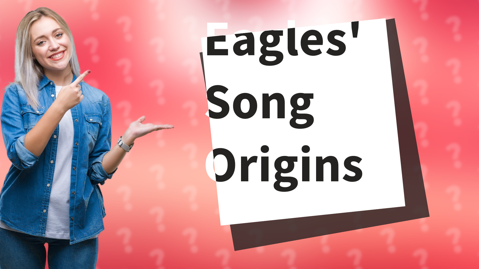 Eagles' Song Origins