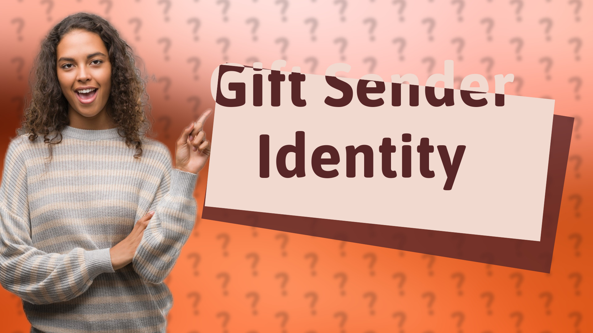 Gift Sender Identity