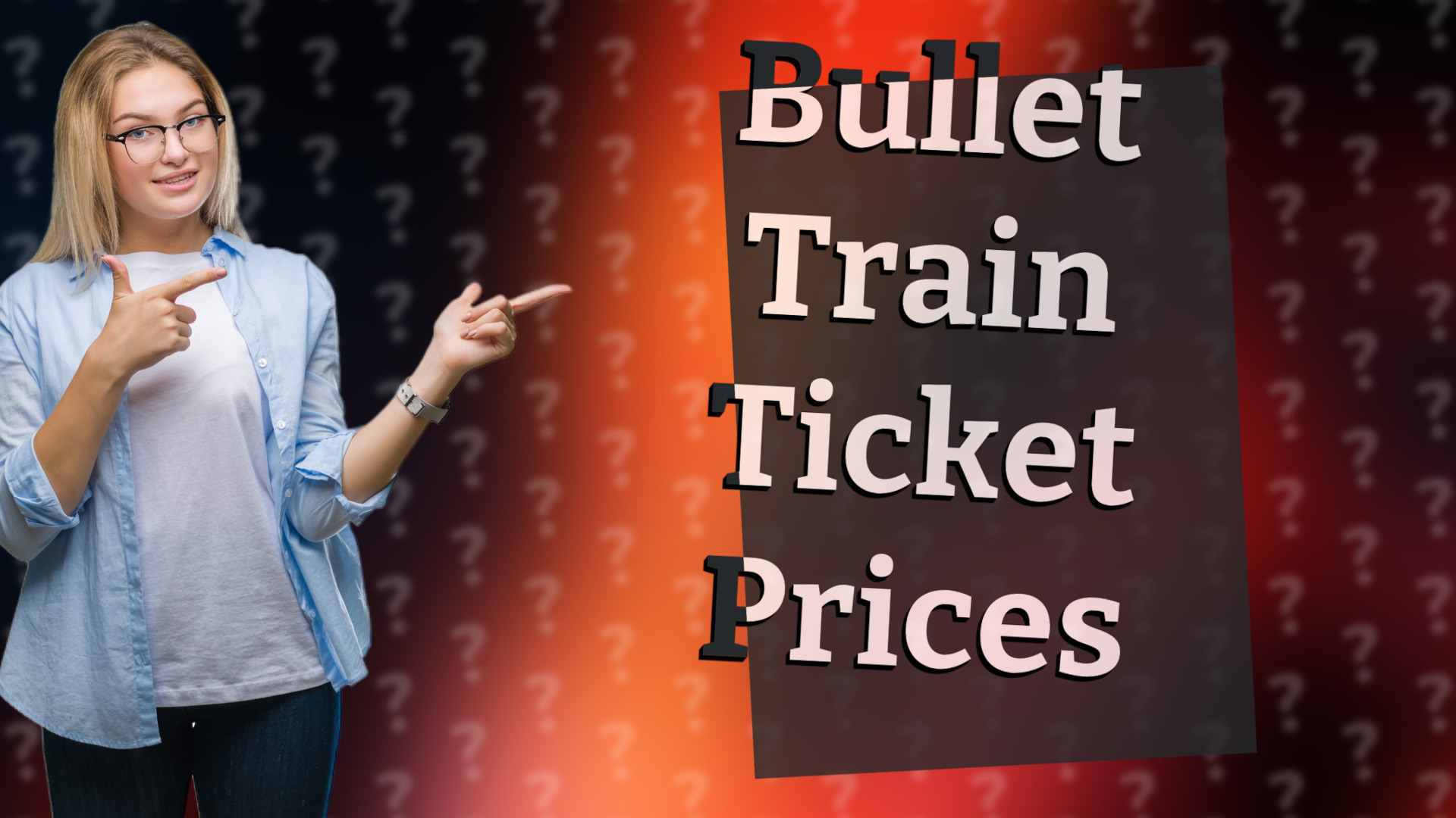 Bullet Train Ticket Prices