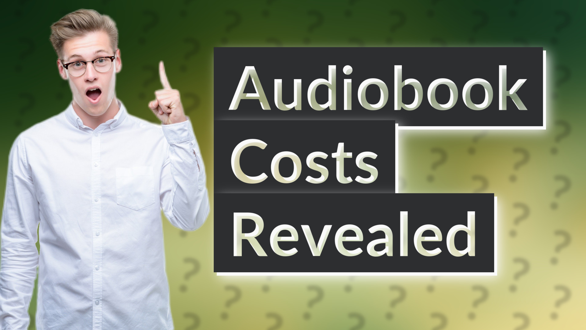 Audiobook Costs Revealed