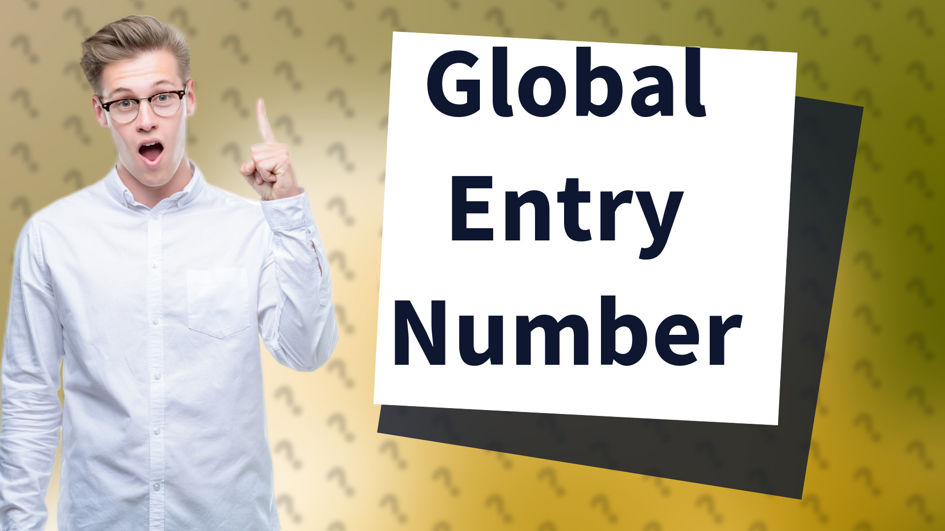 Global Entry Number