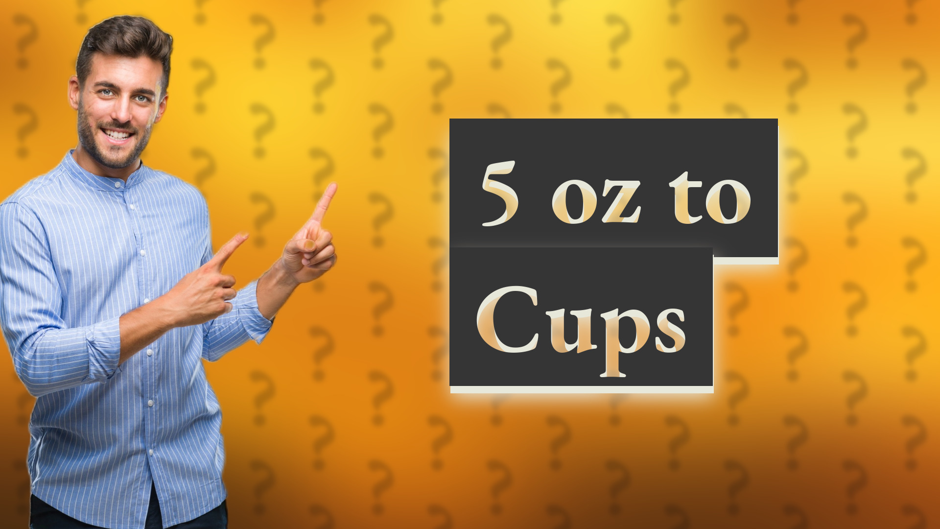 5 oz to Cups