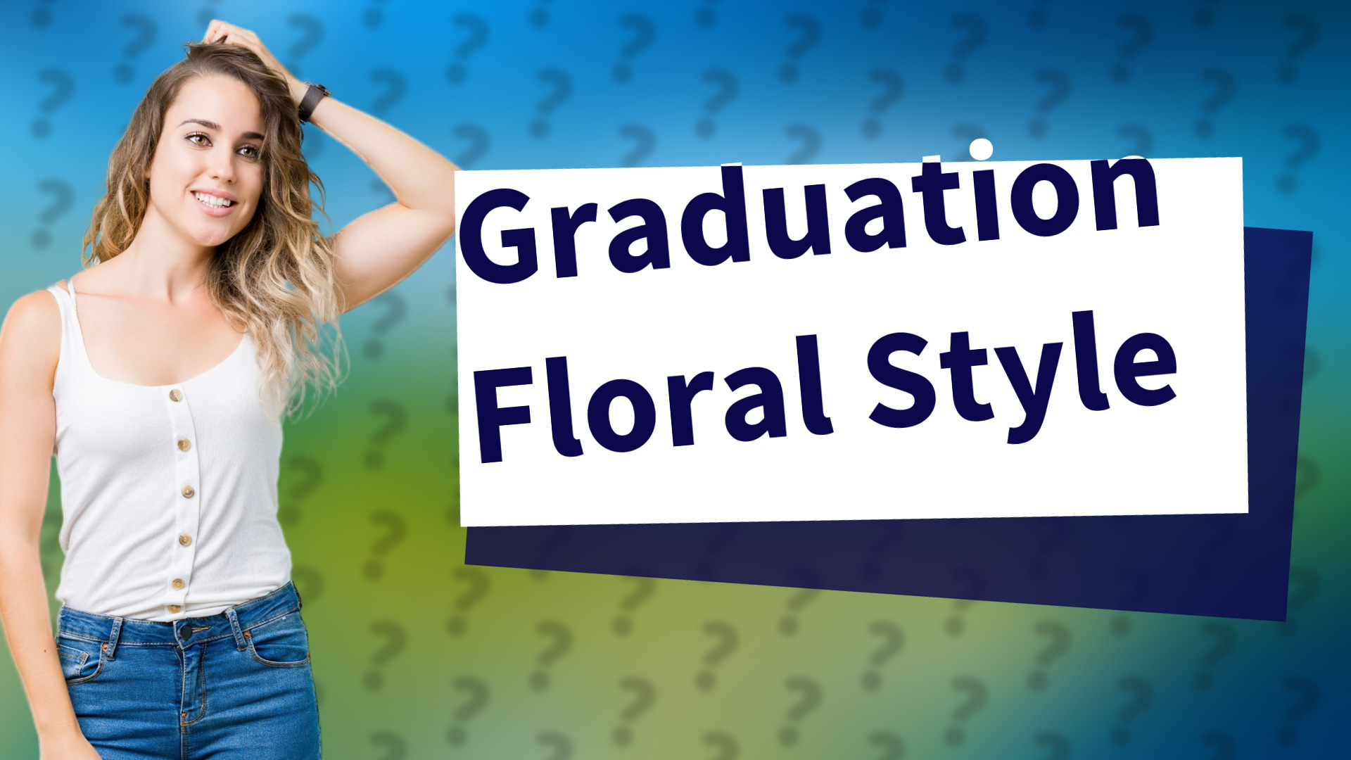 Graduation Floral Style