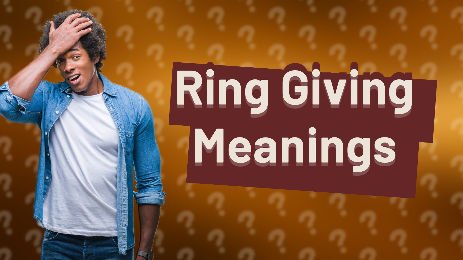 Ring Giving Meanings