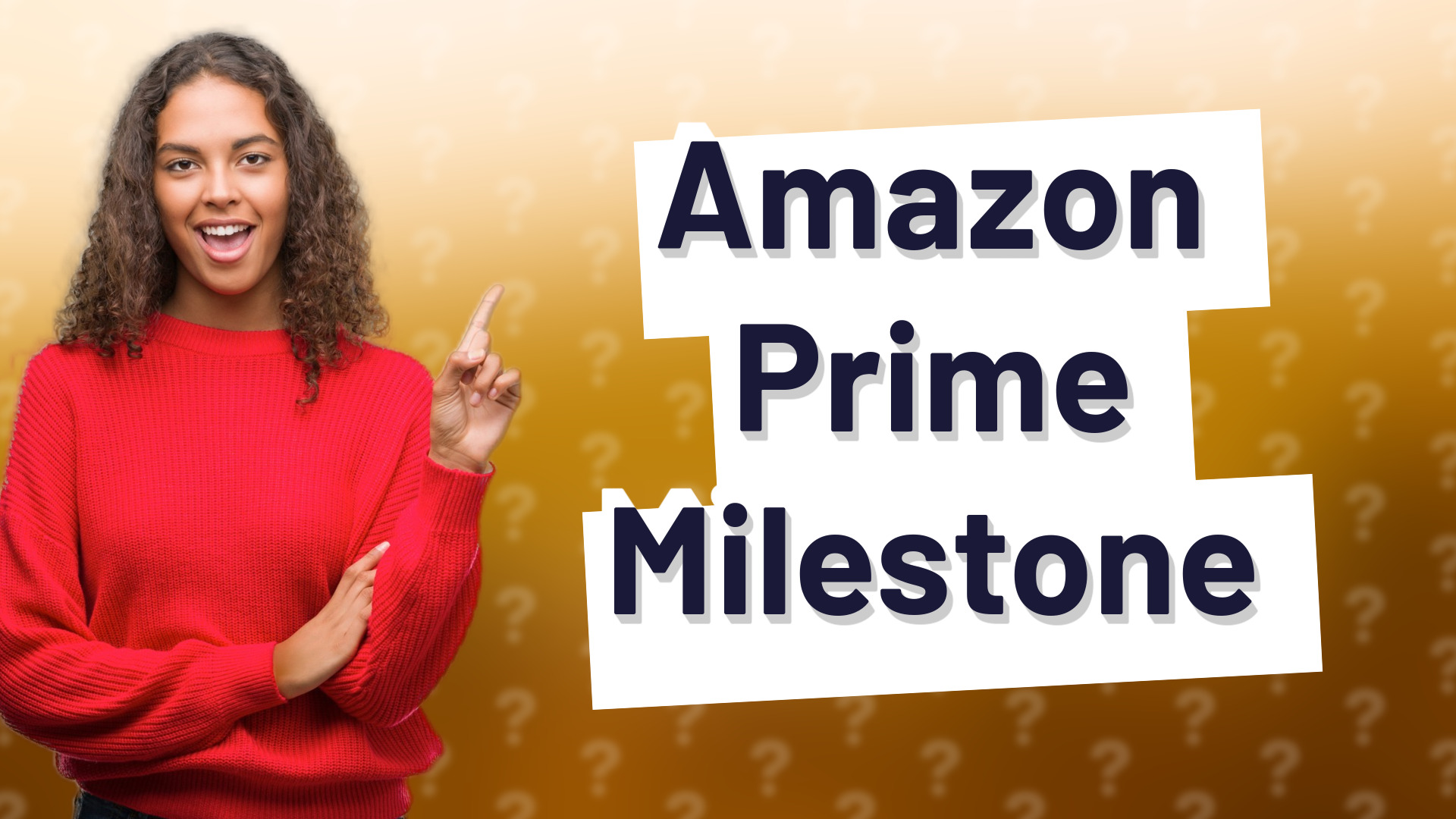 Amazon Prime Milestone
