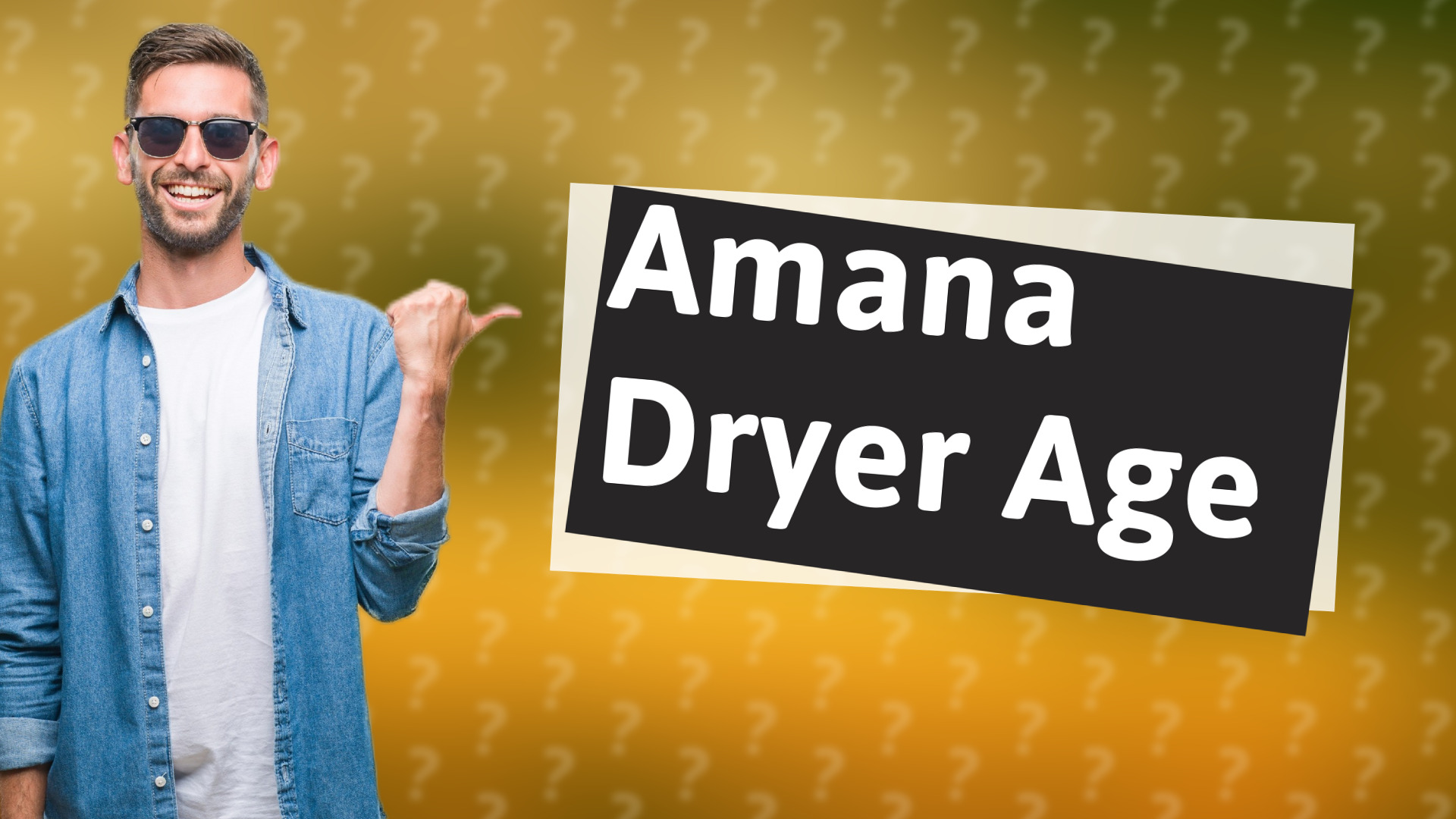 Amana Dryer Age