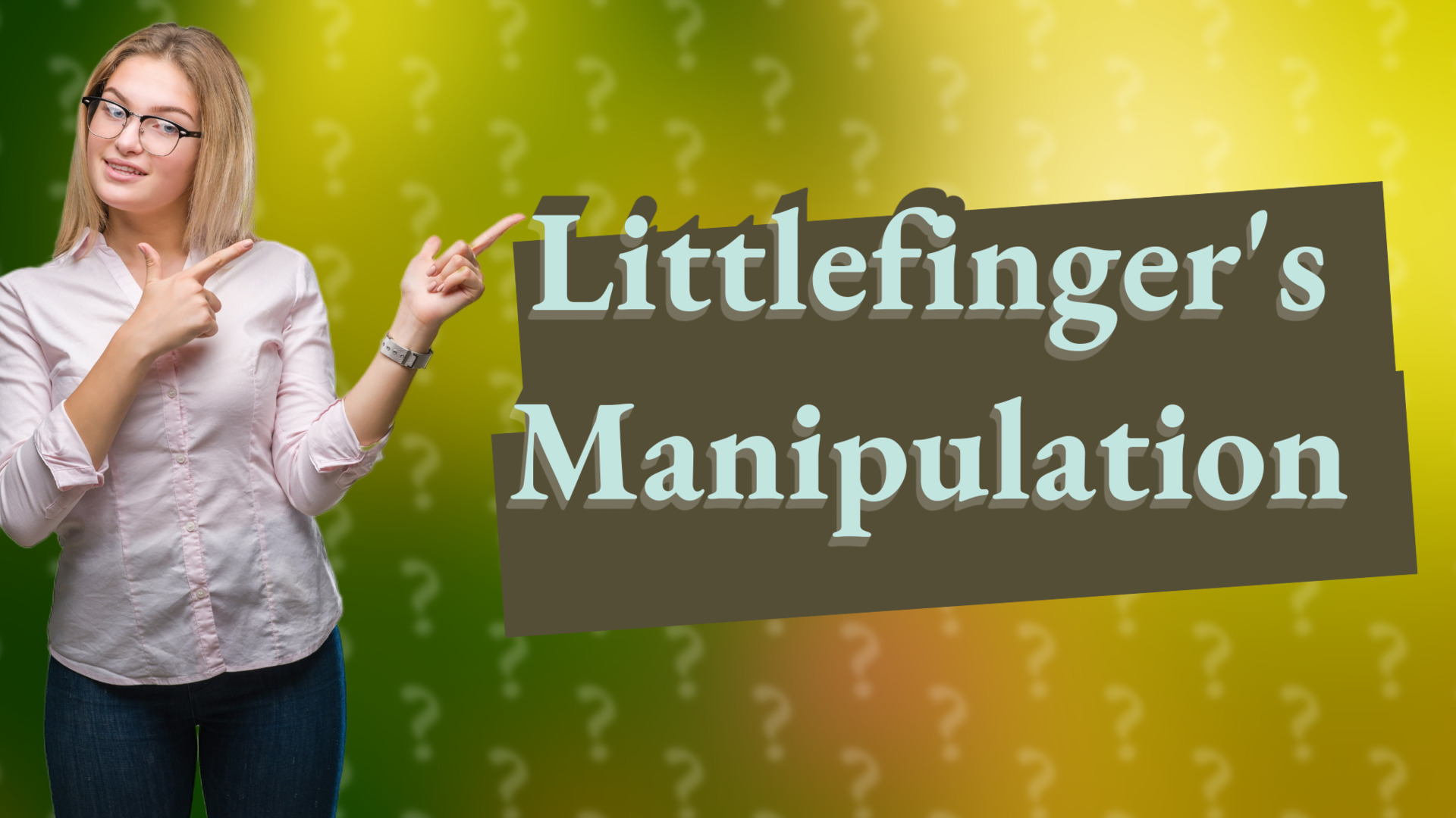 Littlefinger's Manipulation