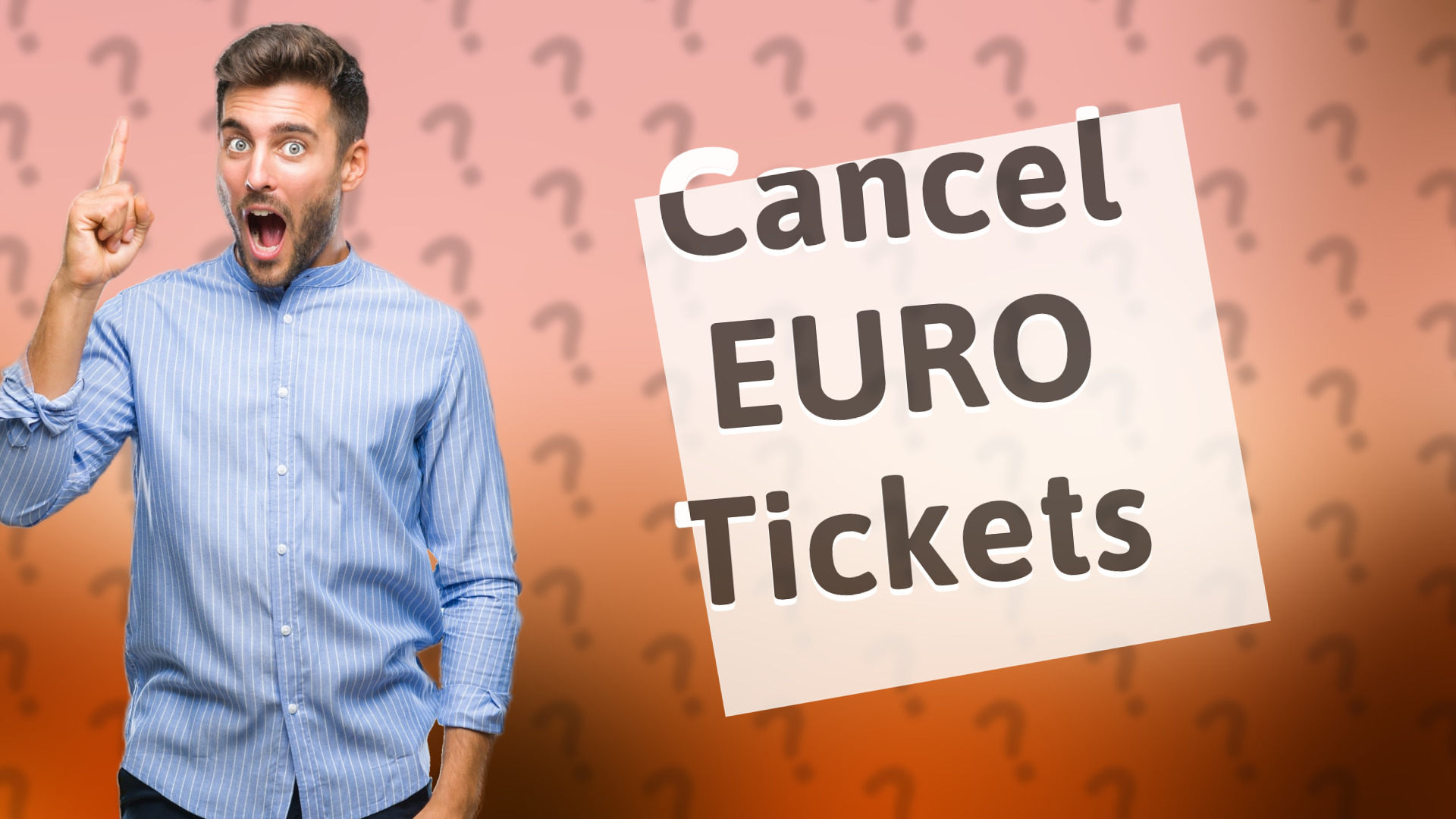 Cancel EURO Tickets