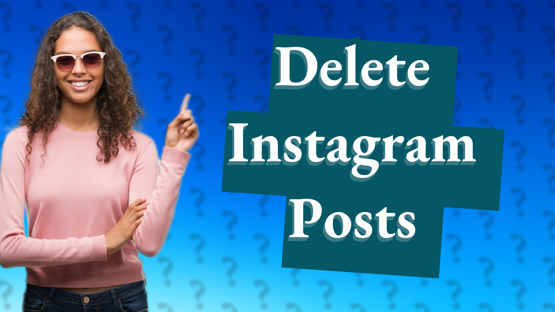 Delete Instagram Posts