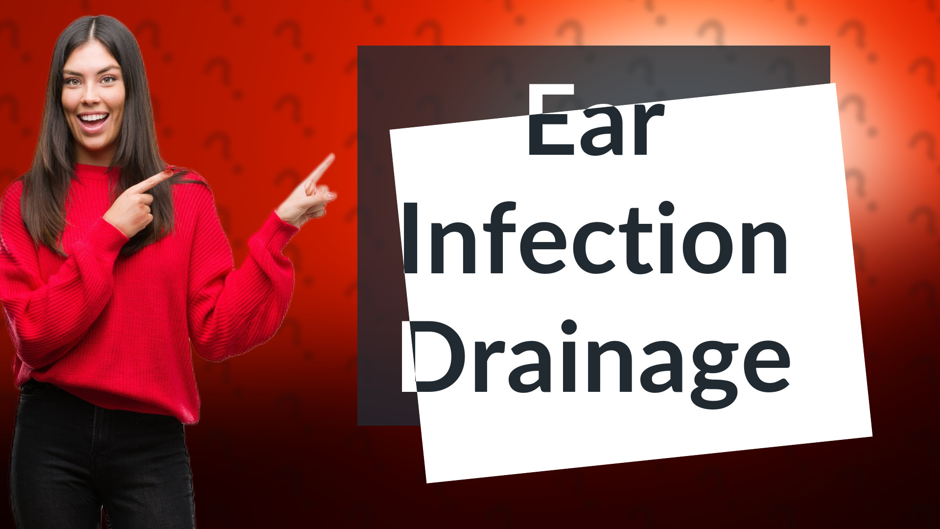 Ear Infection Drainage