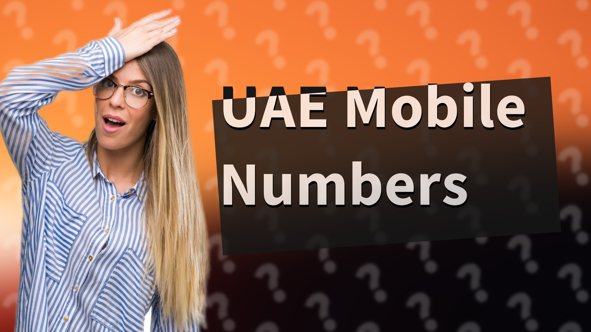 UAE Mobile Numbers