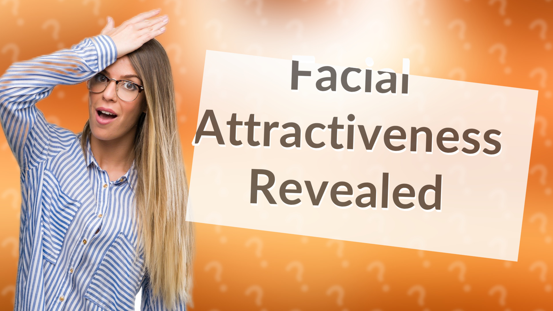 Facial Attractiveness Revealed