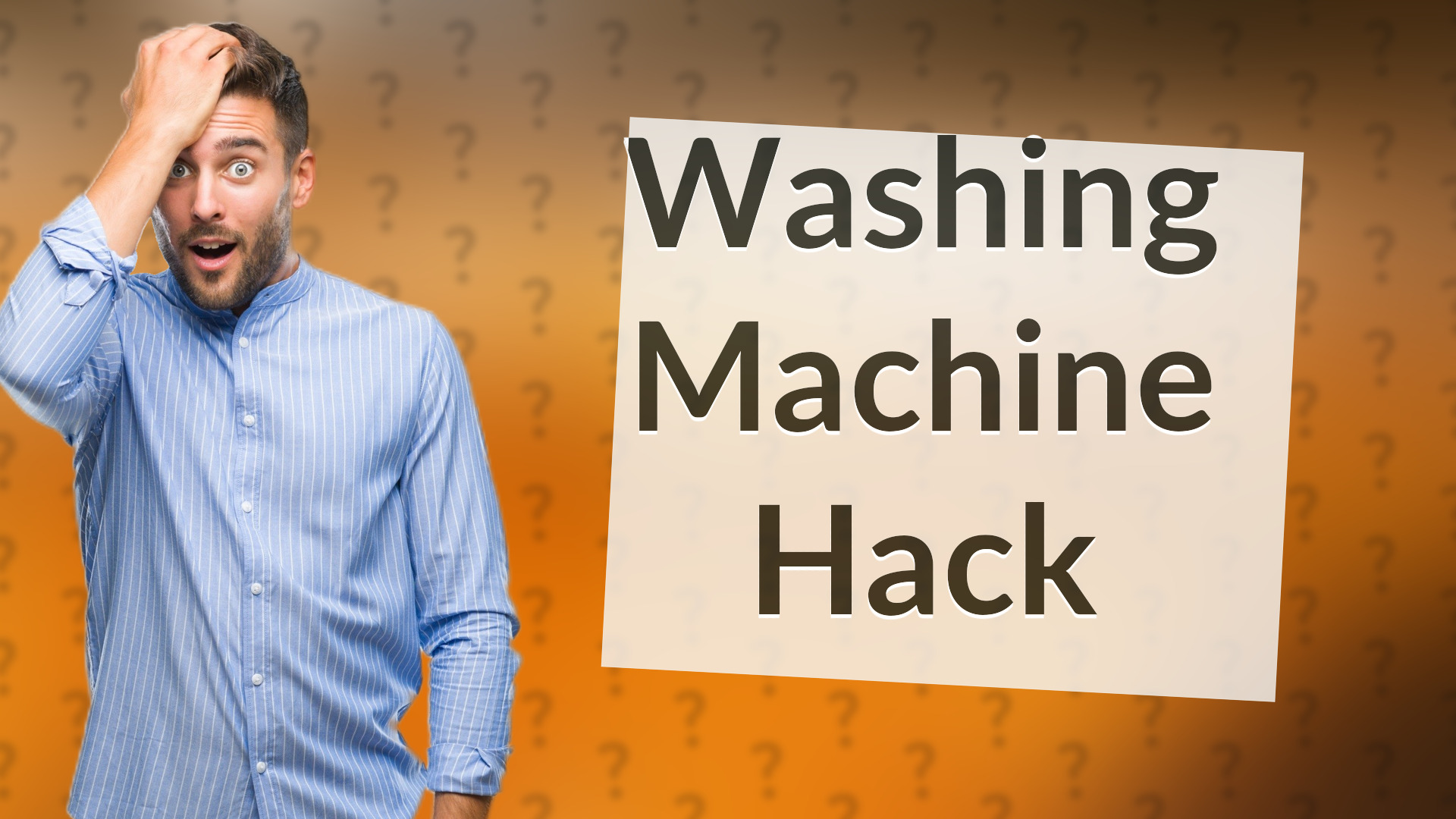 Washing Machine Hack