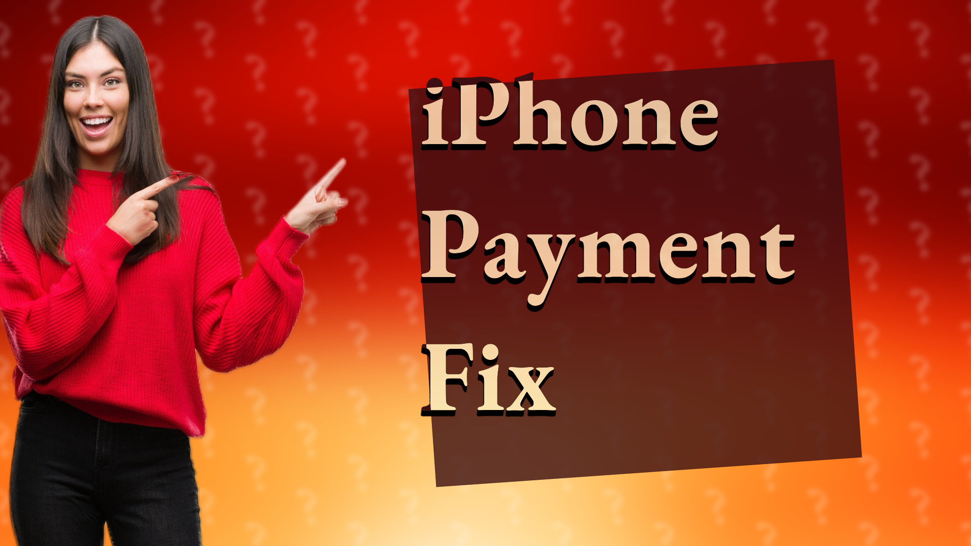 iPhone Payment Fix